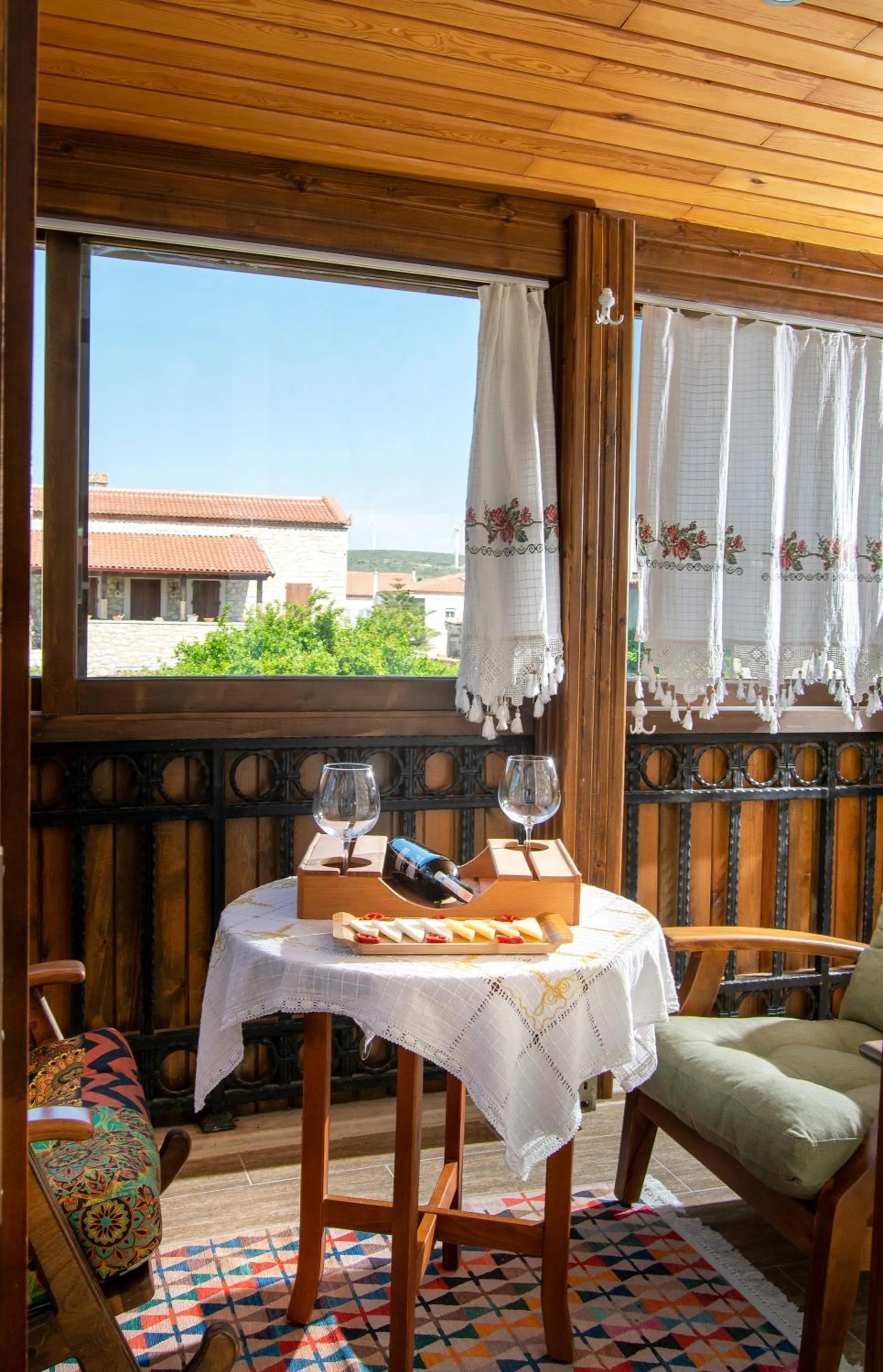 Balcony/Terrace in Flores Hotel Alaçatı