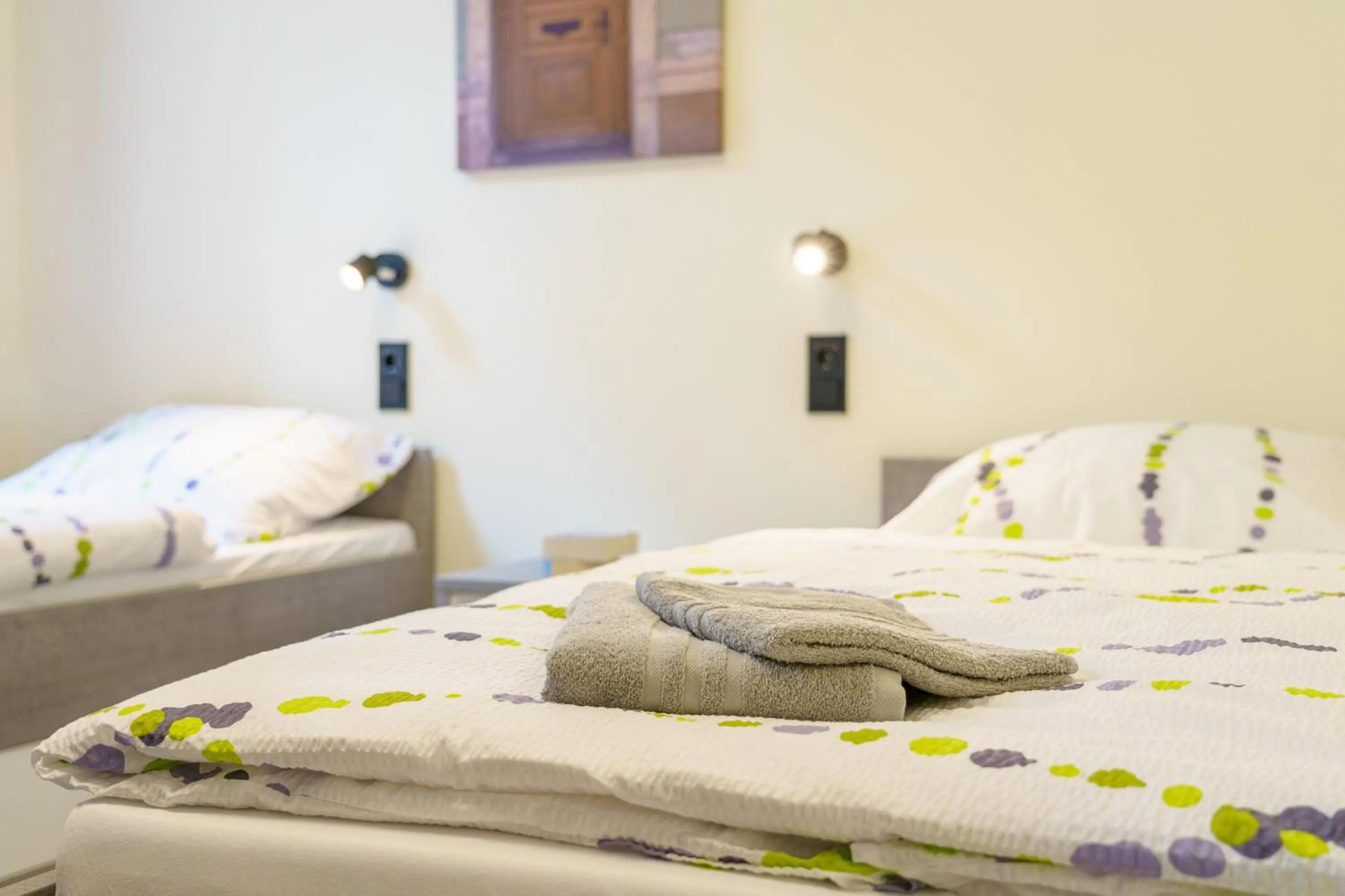 Photo of the whole room in Hotel und Hostel Gleisbett