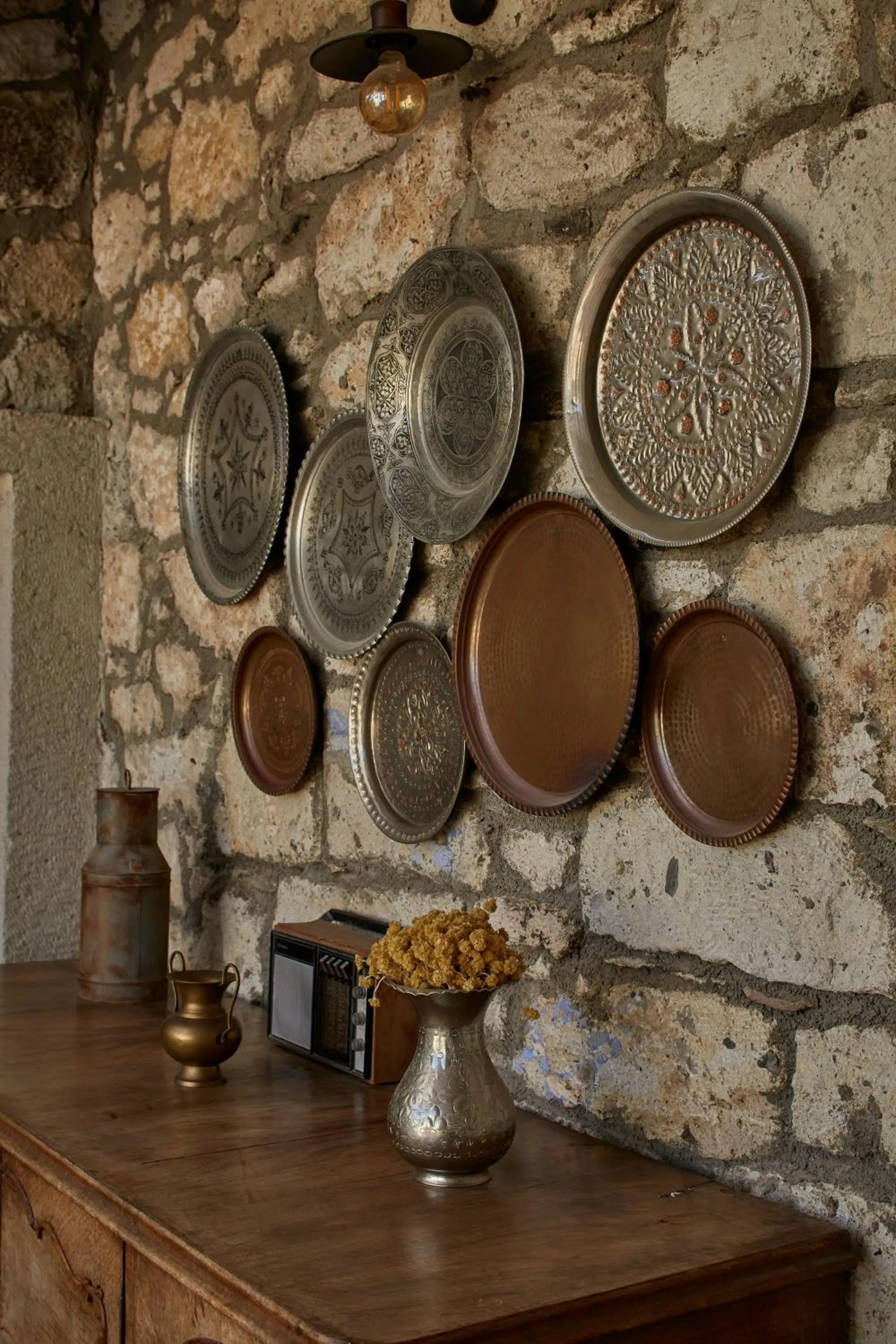 Decorative detail in Morisi Avlu