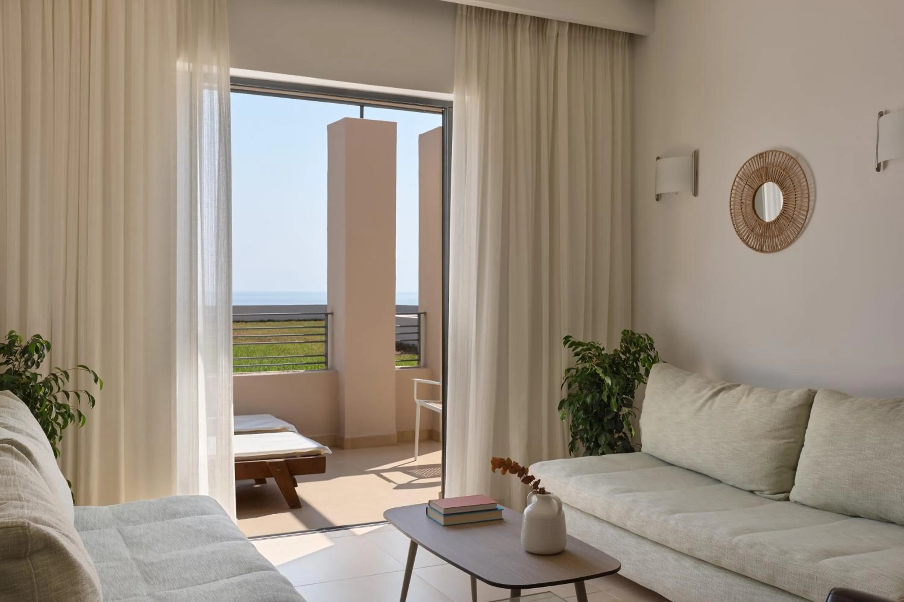 Living room in Atlantica Eleon Grand Resort