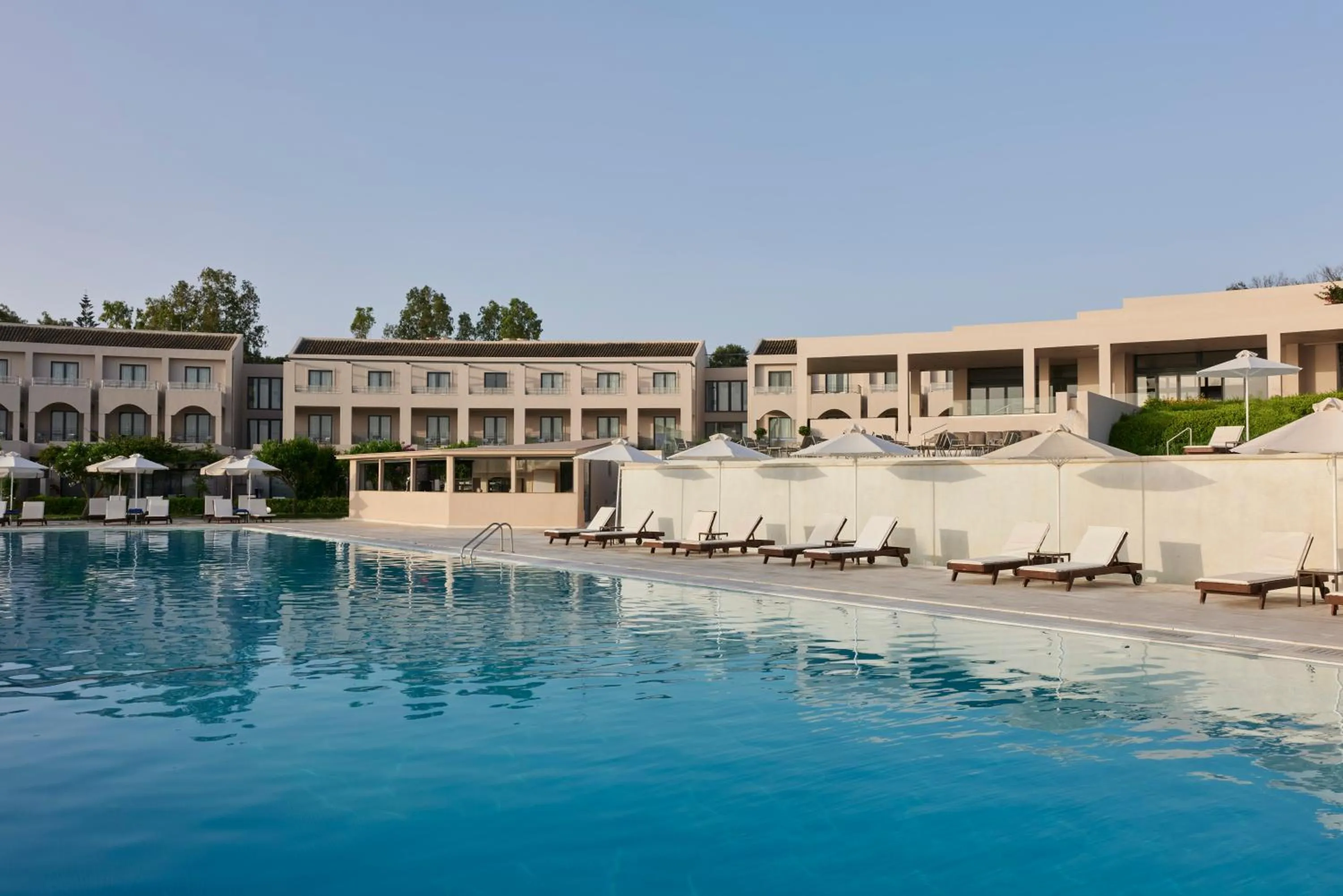 Pool view in Atlantica Eleon Grand Resort