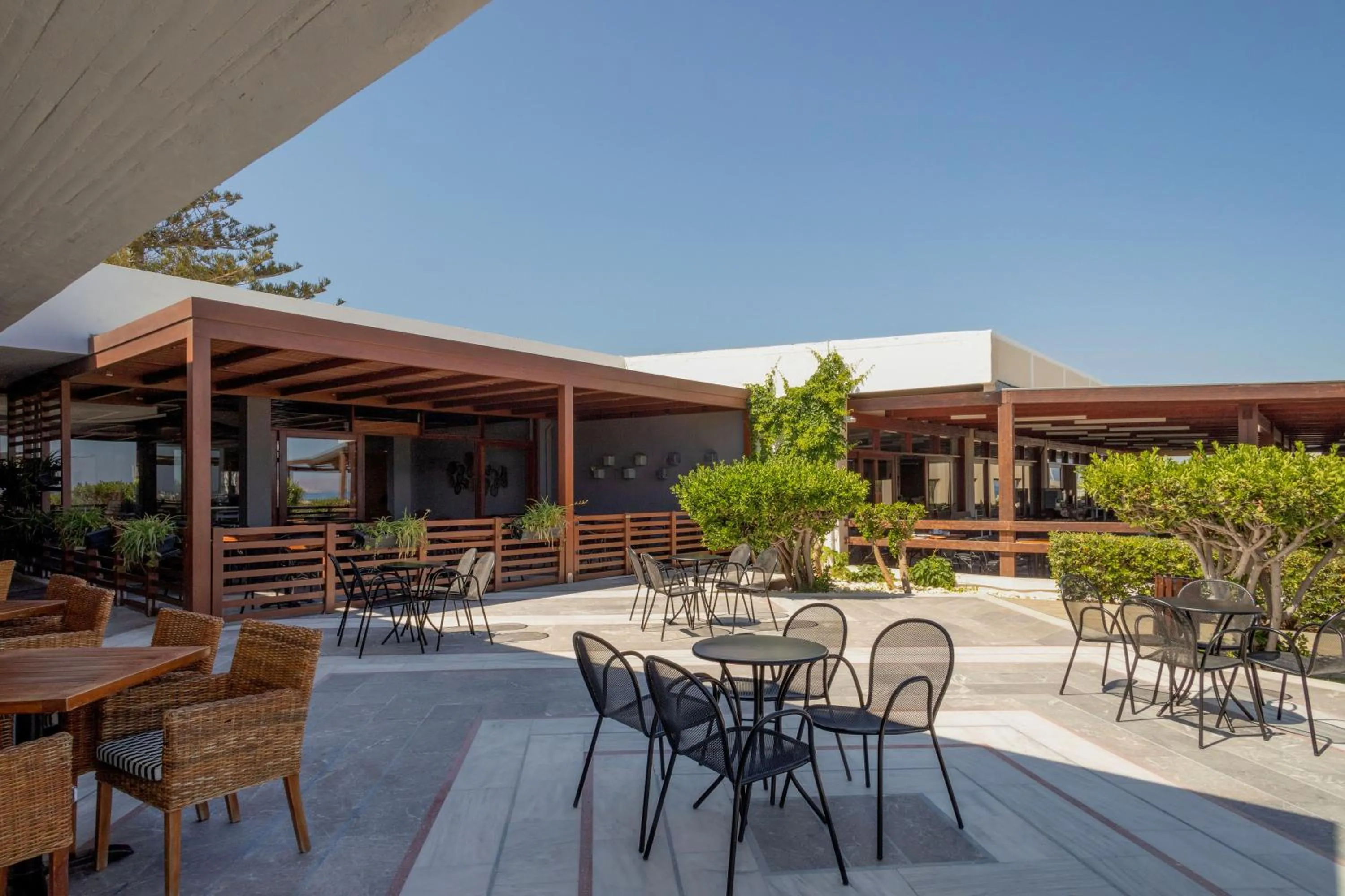 Patio in Sol Marina Beach Crete