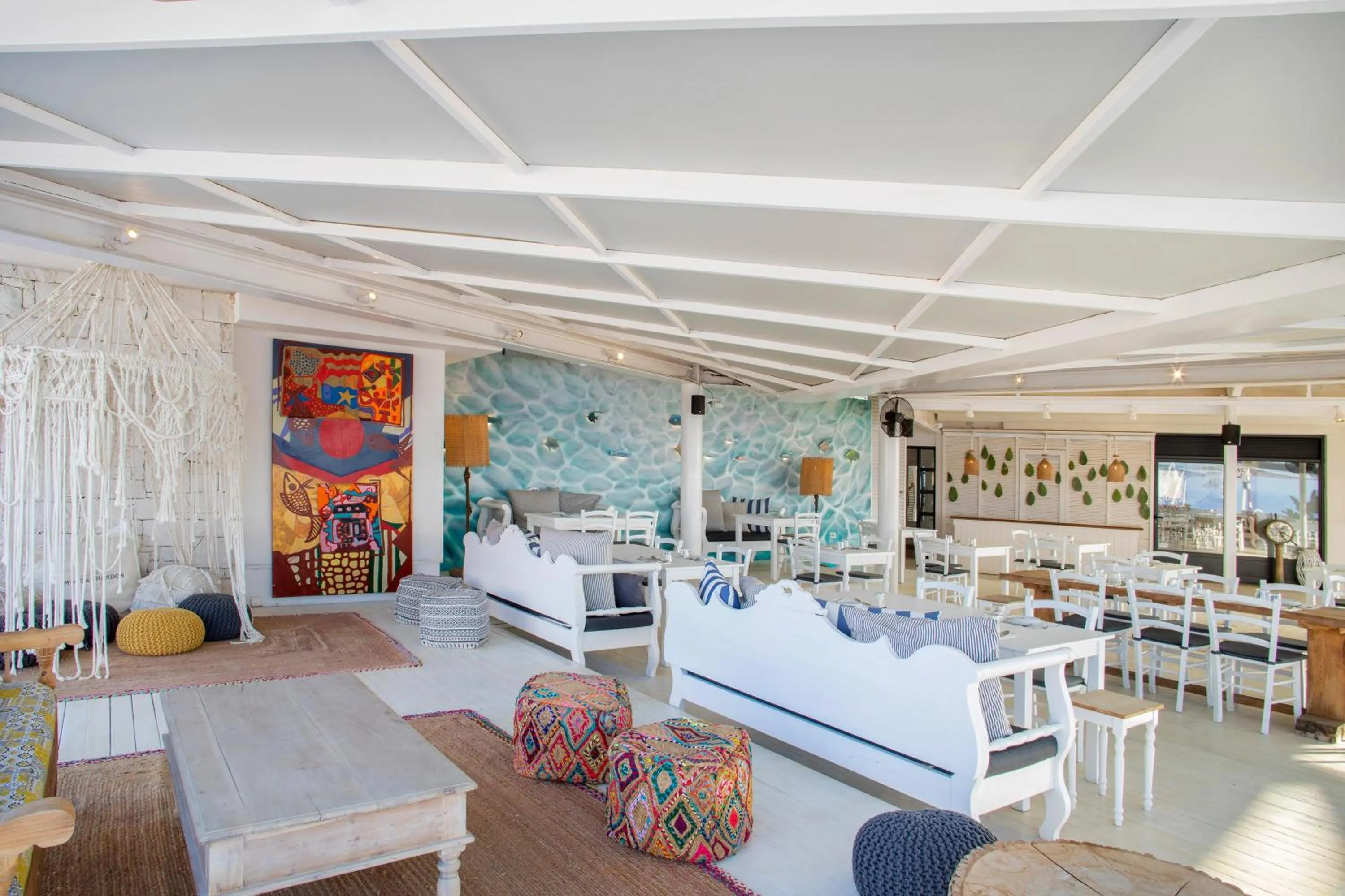 Restaurant/places to eat, Bed in Sol Marina Beach Crete