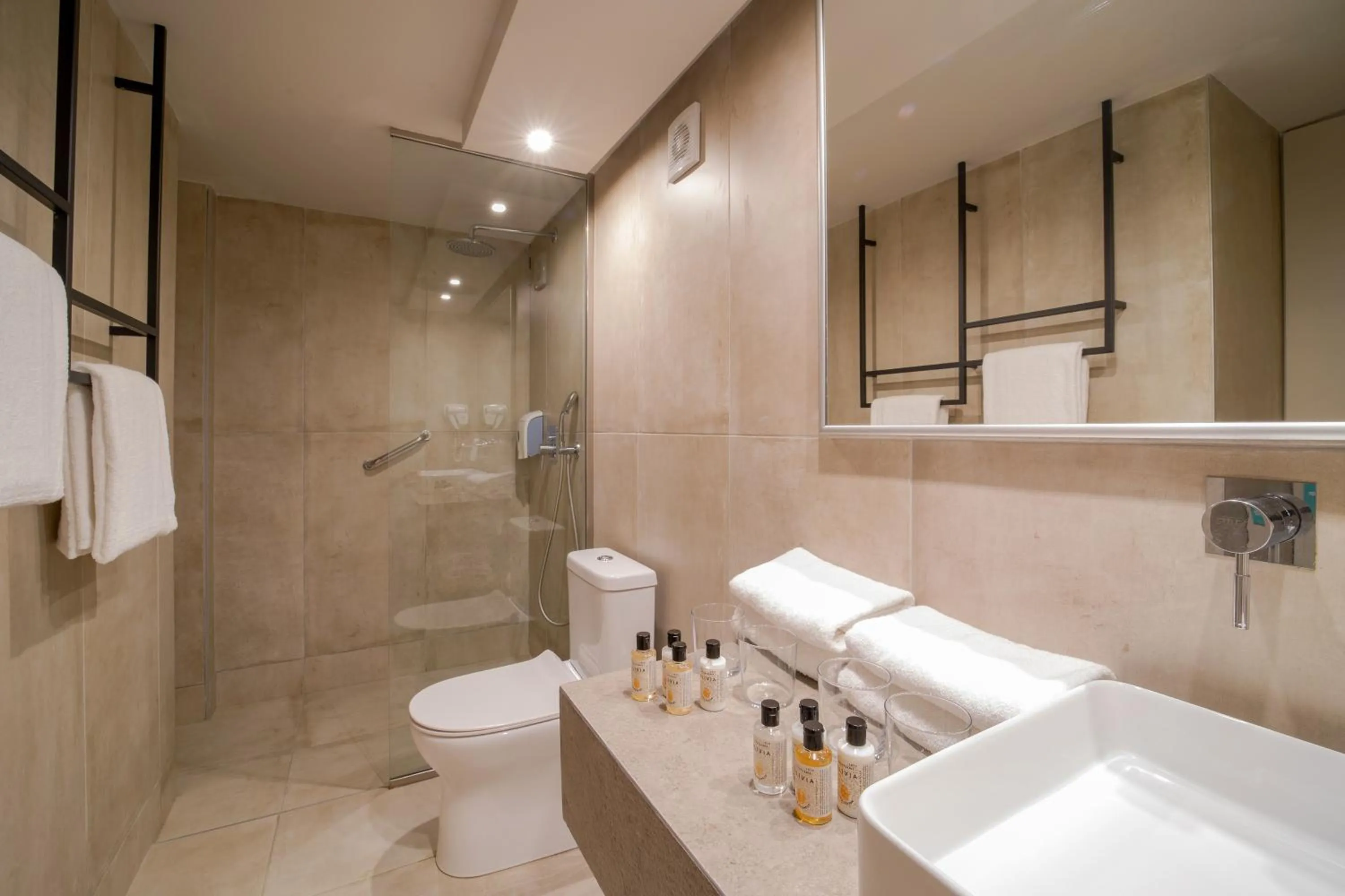 Bathroom in Sol Marina Beach Crete