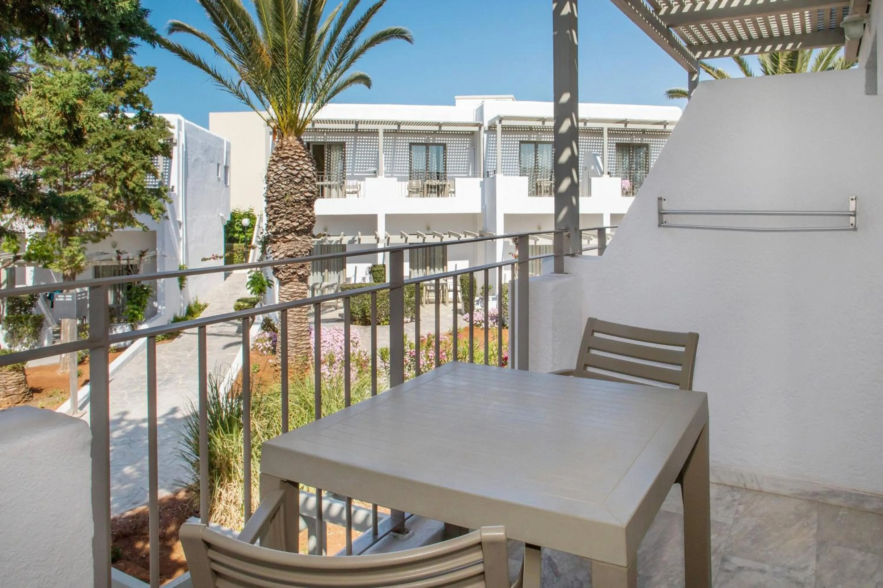 Patio in SOL Marina Beach Crete