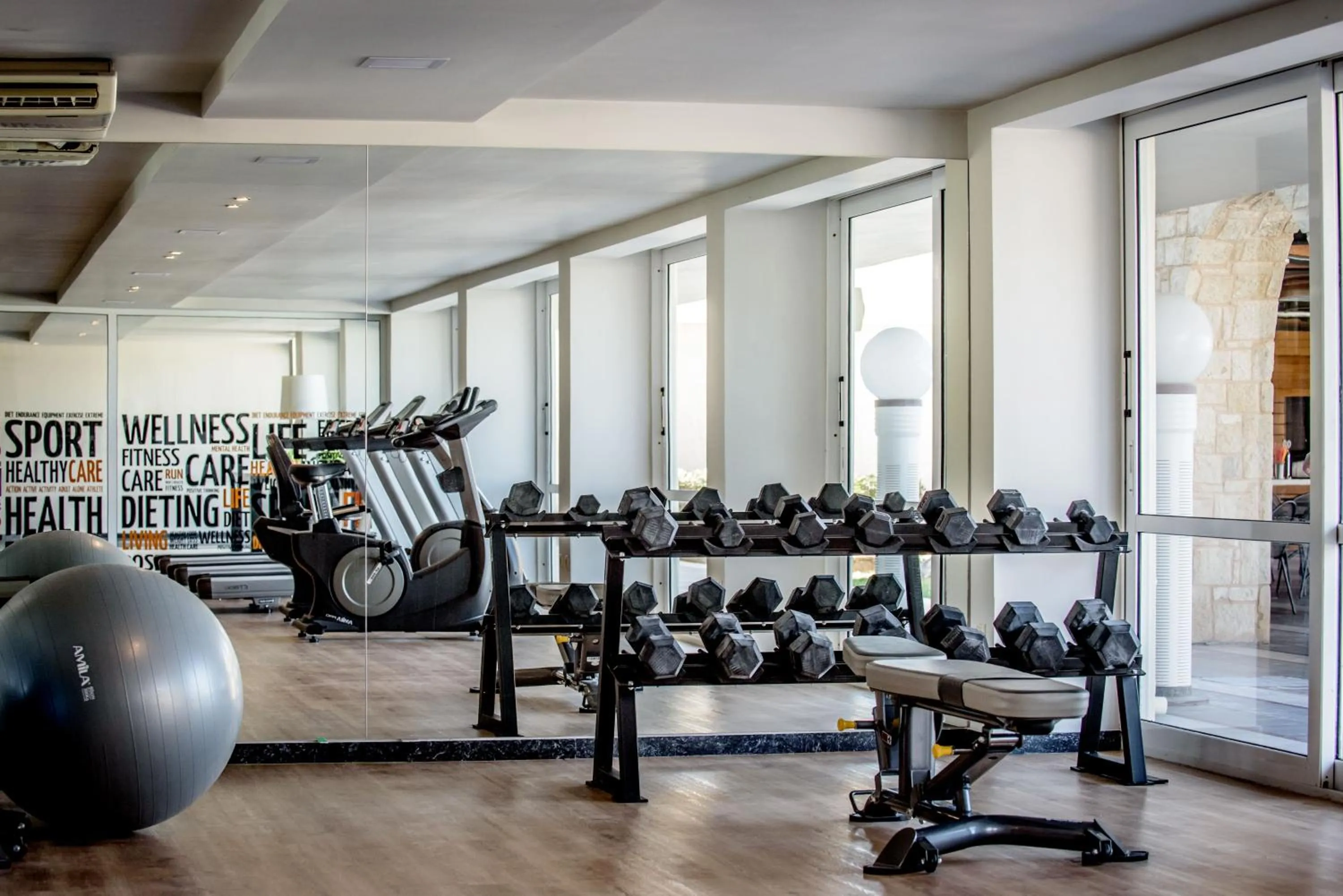 Fitness centre/facilities in SOL Marina Beach Crete