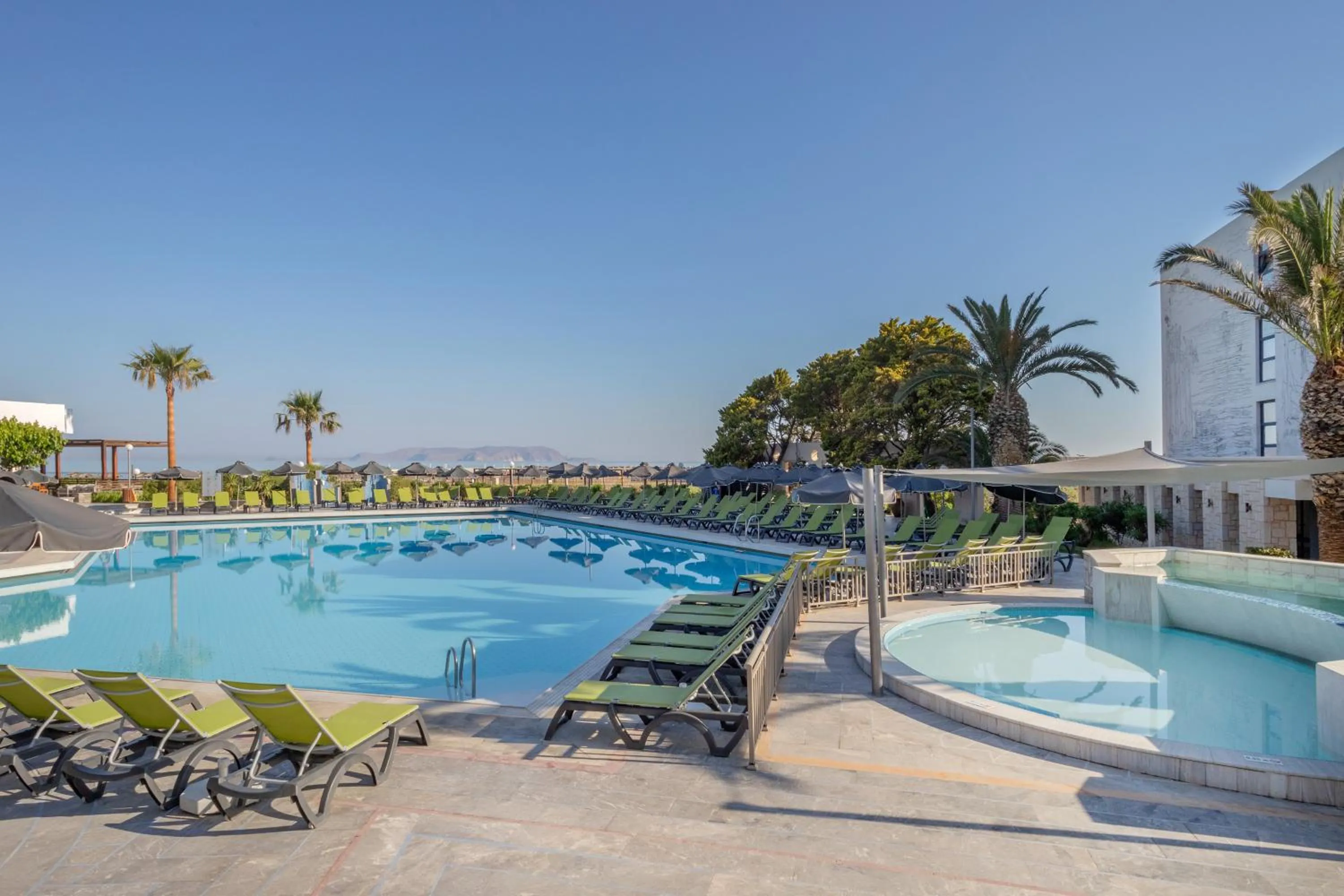 Pool view in Sol Marina Beach Crete