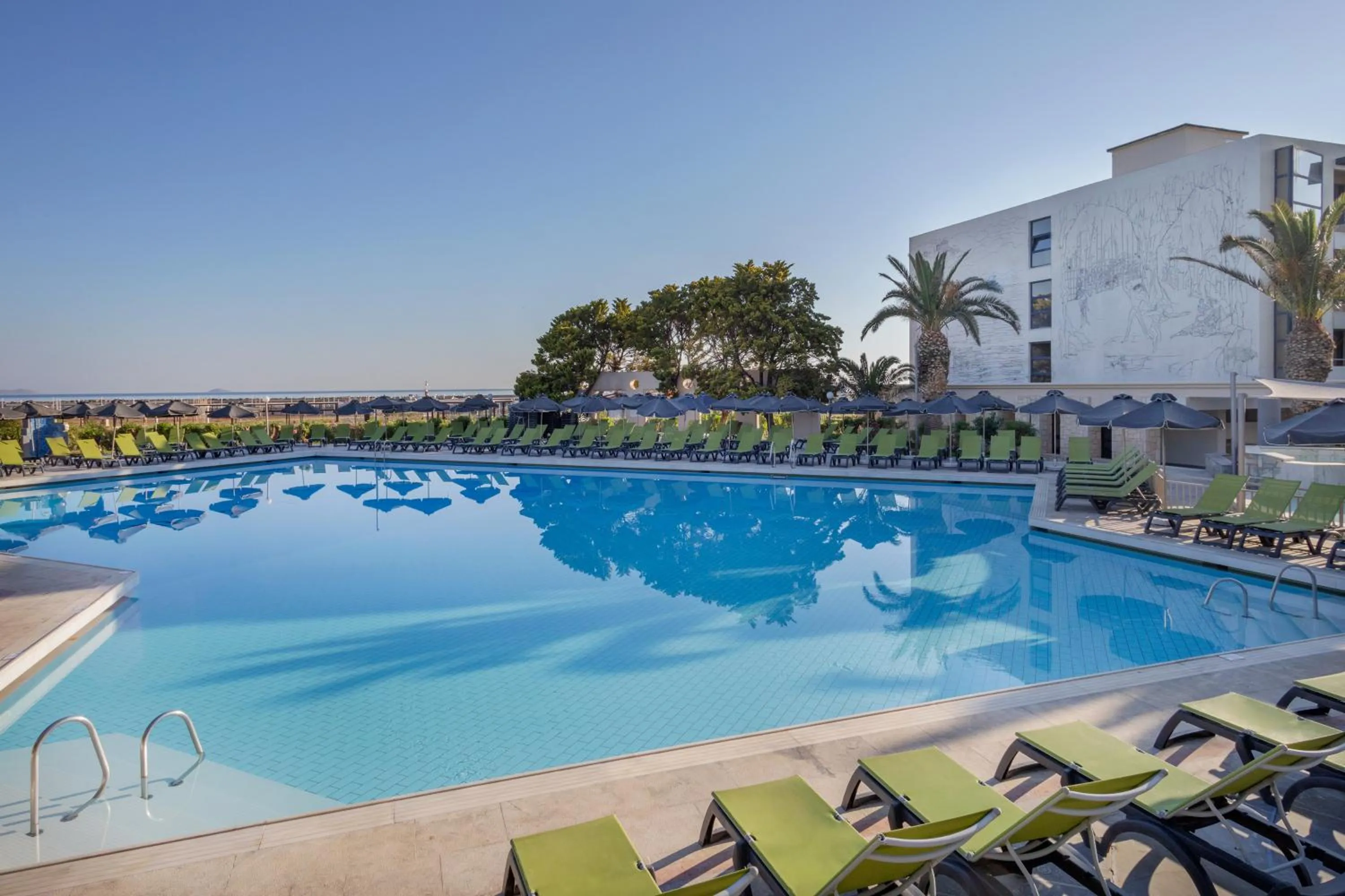 Solarium in Sol Marina Beach Crete