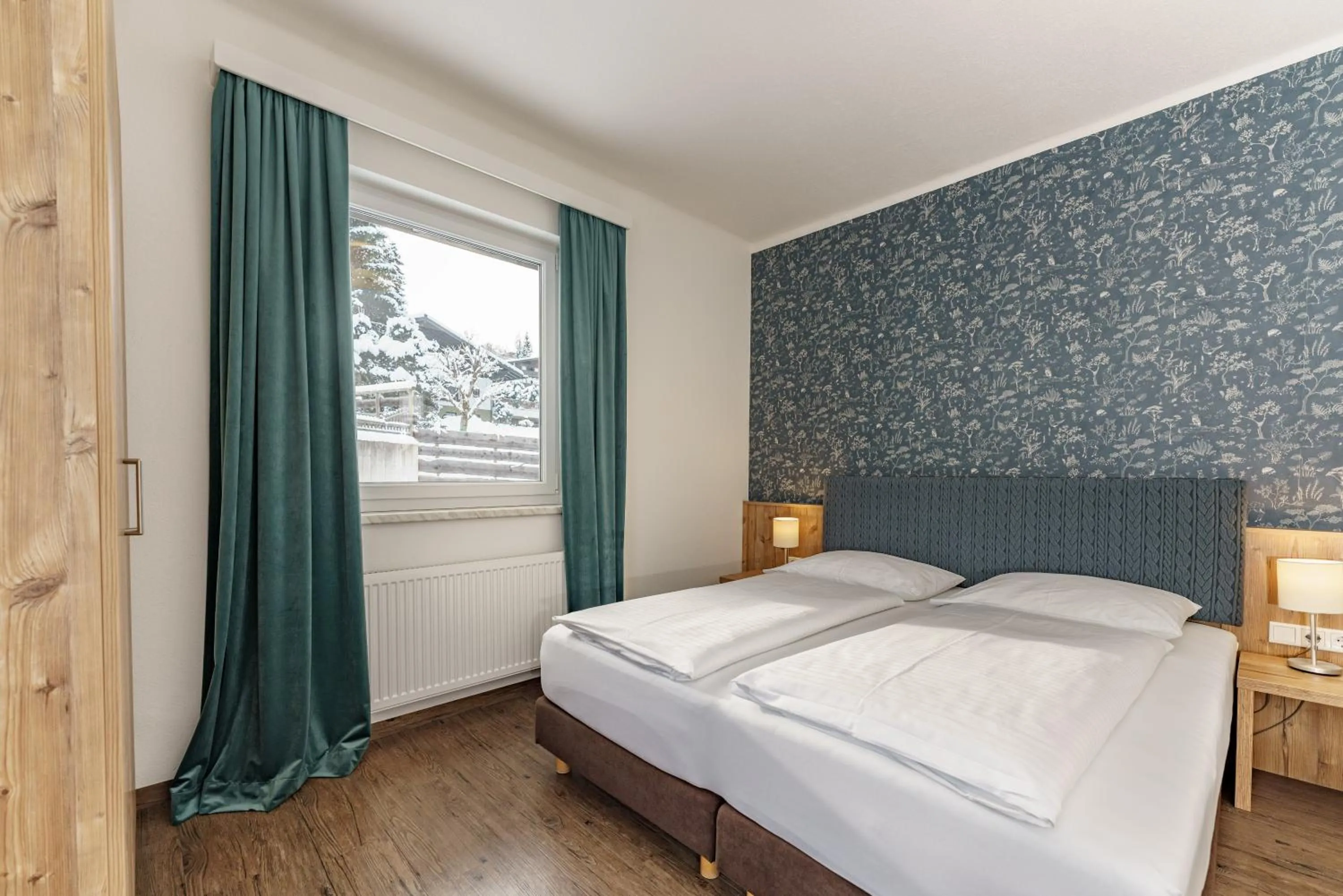 Photo of the whole room, Bed in Appartements Landhaus Hubertus Wellness & Breakfast