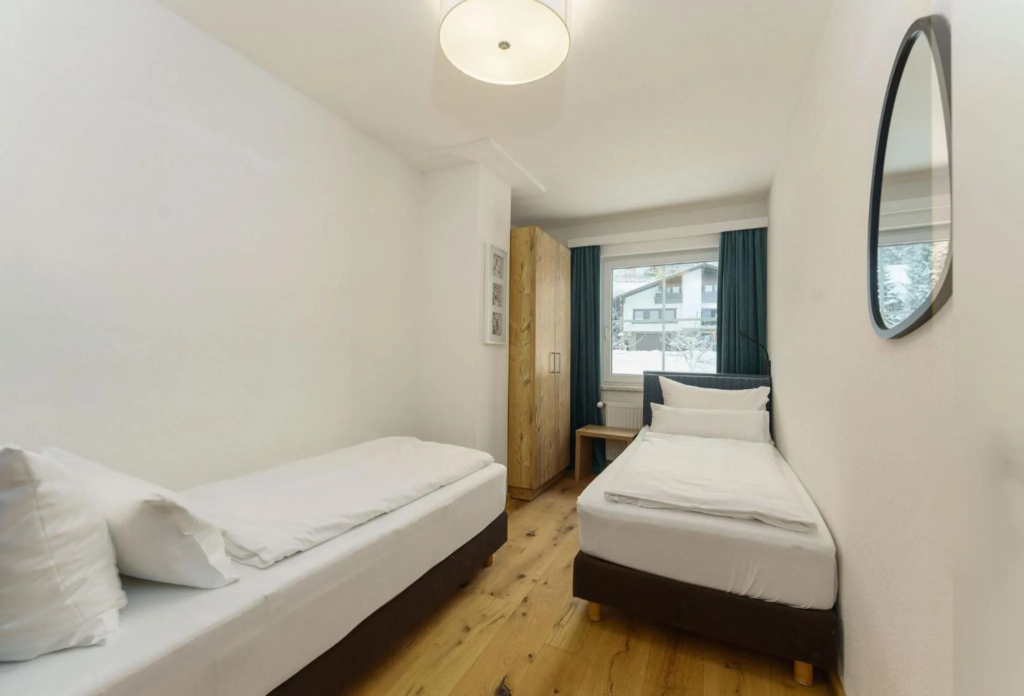 Bed in Appartements Landhaus Hubertus Wellness & Breakfast