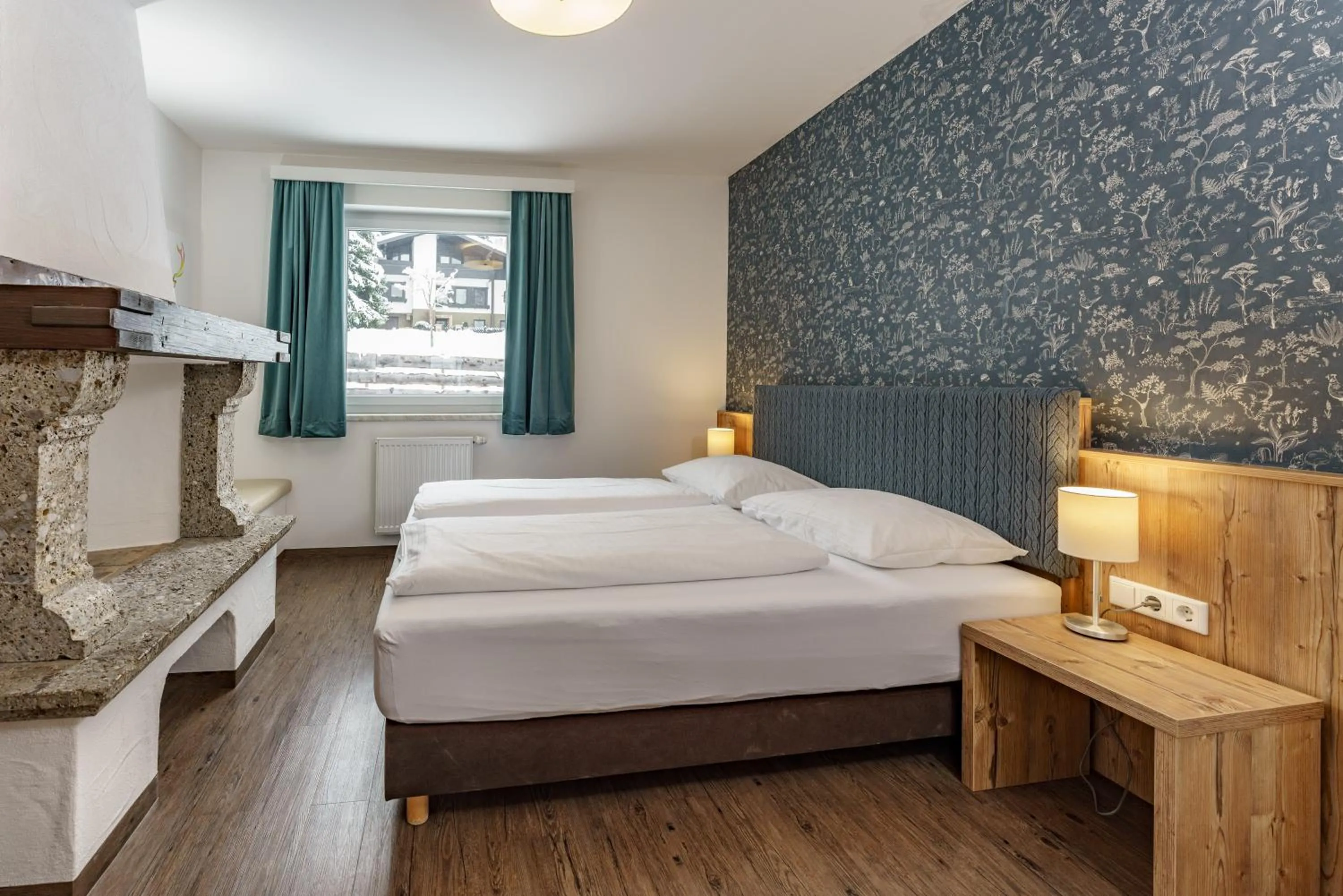 Photo of the whole room, Bed in Appartements Landhaus Hubertus Wellness & Breakfast