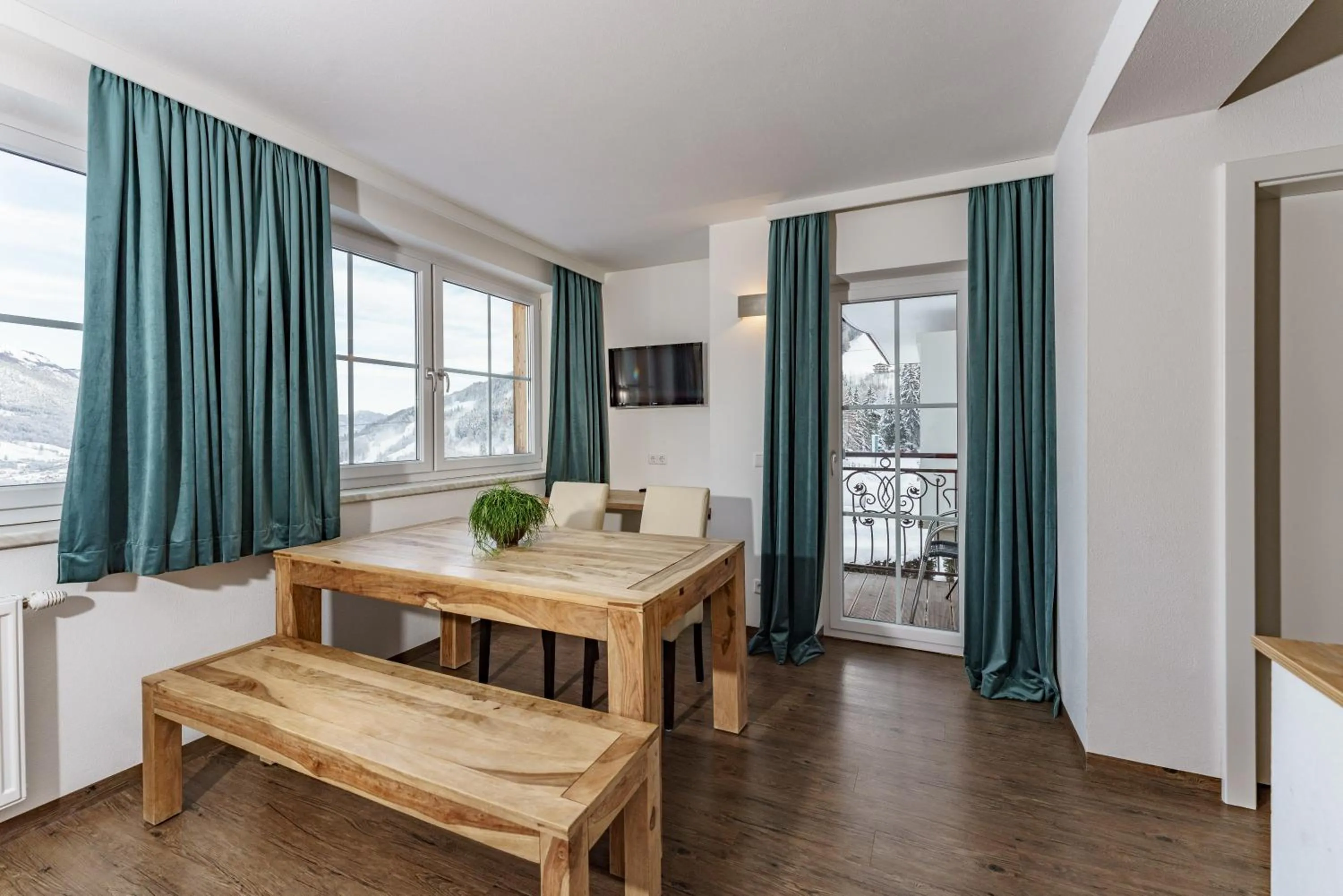 Seating area in Appartements Landhaus Hubertus Wellness & Breakfast