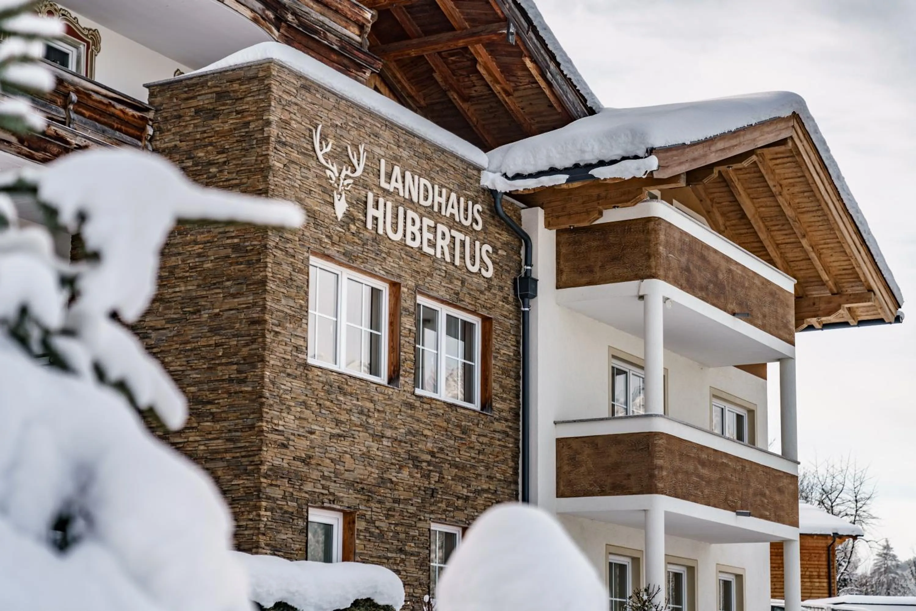 Property building in Appartements Landhaus Hubertus Wellness & Breakfast