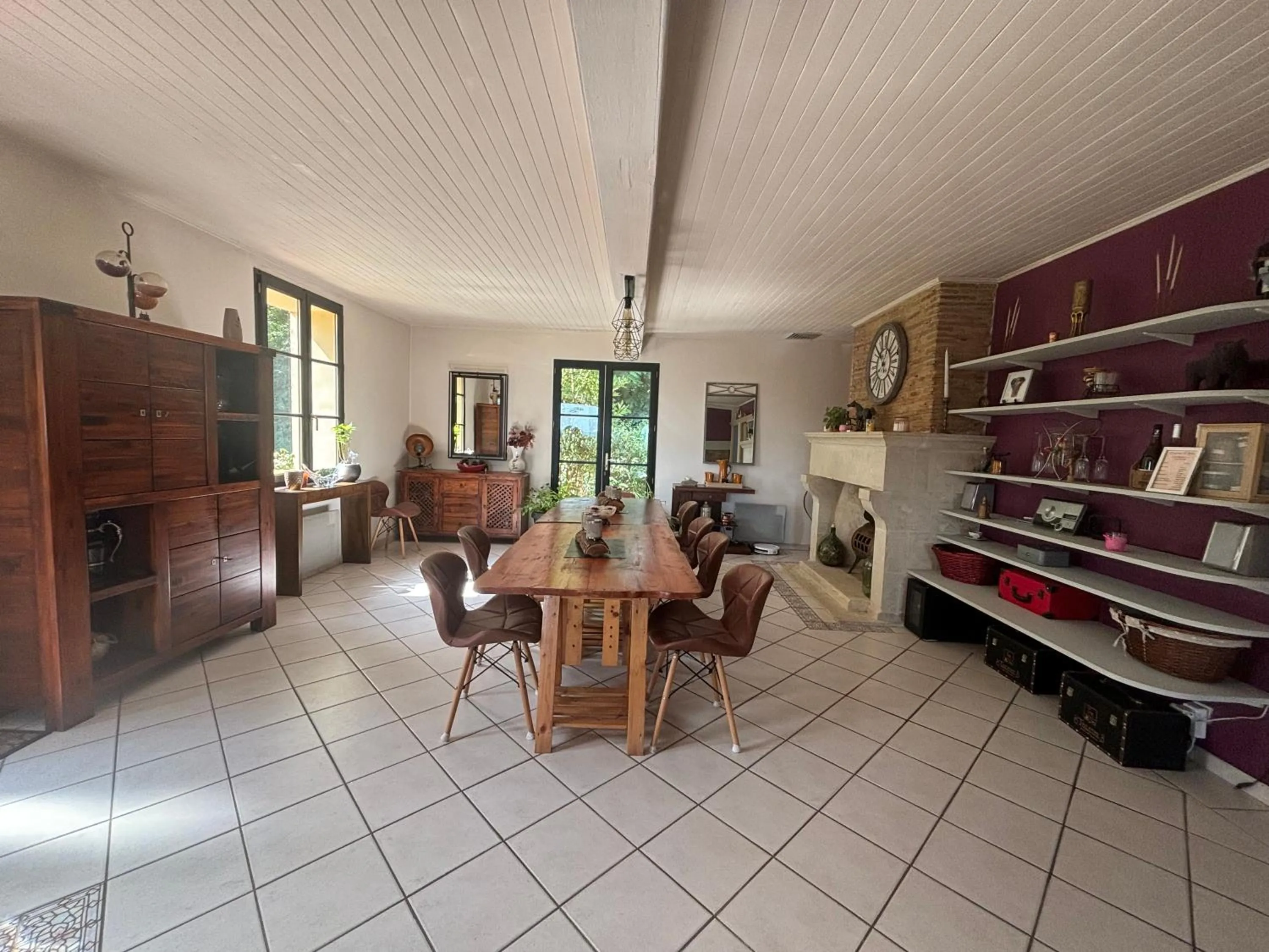 Dining area in Domaine Pierrot