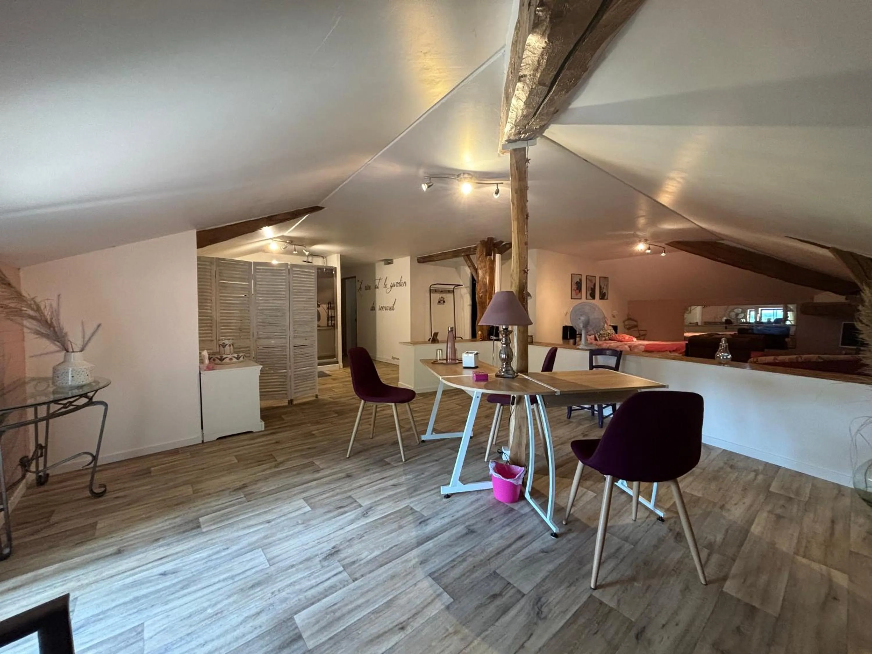 Seating area in Domaine Pierrot