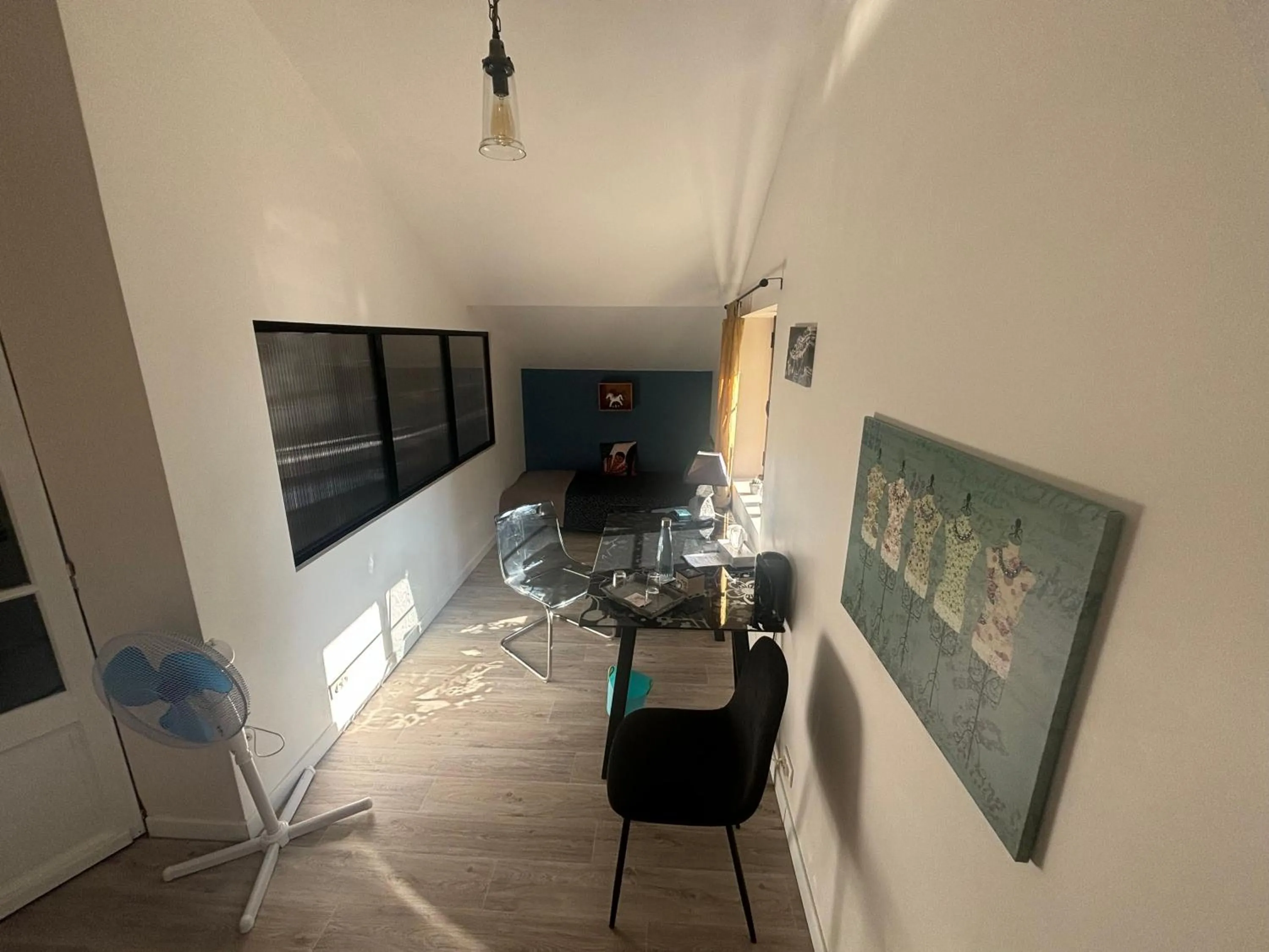 Seating area in Domaine Pierrot