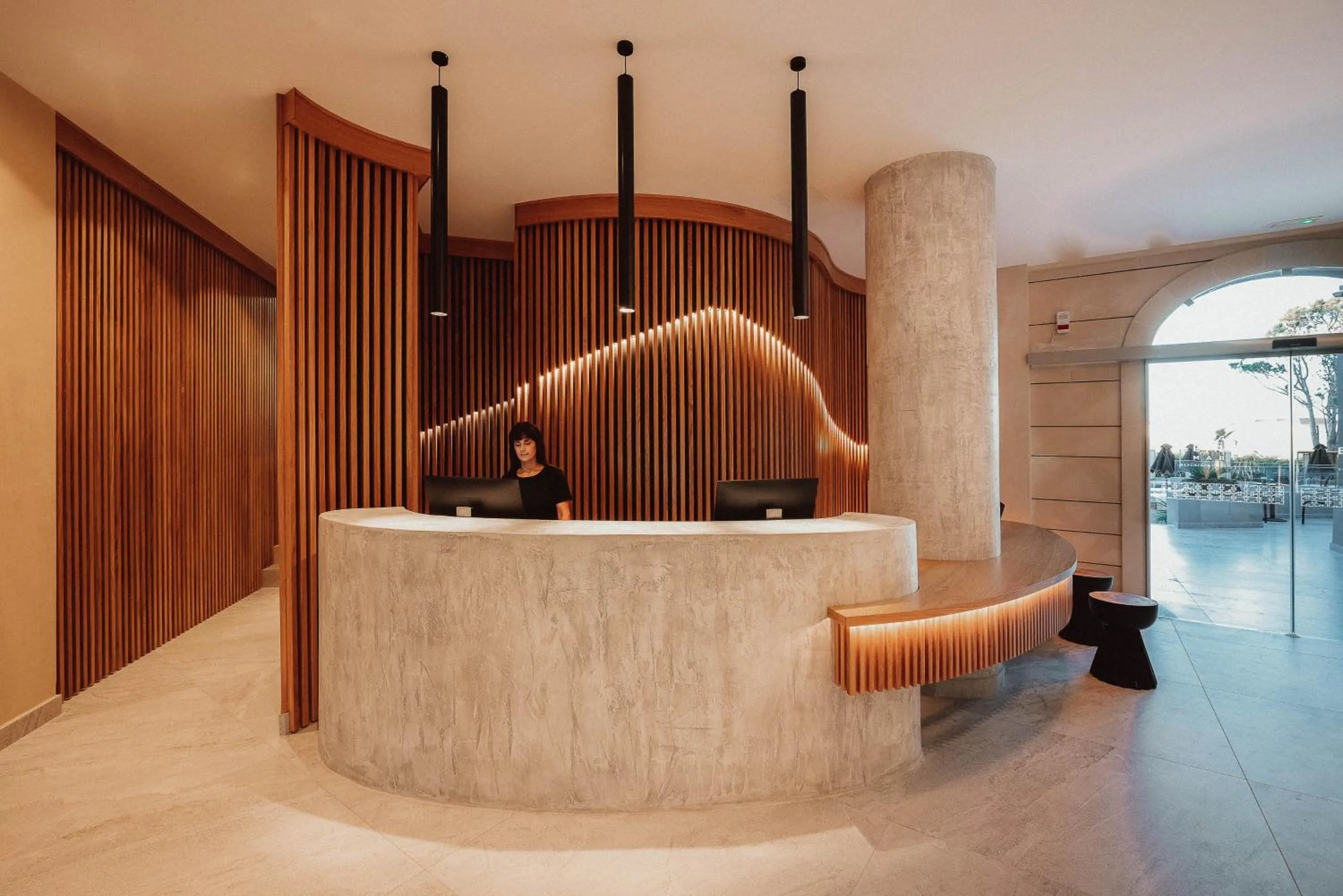 Lobby or reception in Eliros Mare Beachfront Poem Hotel