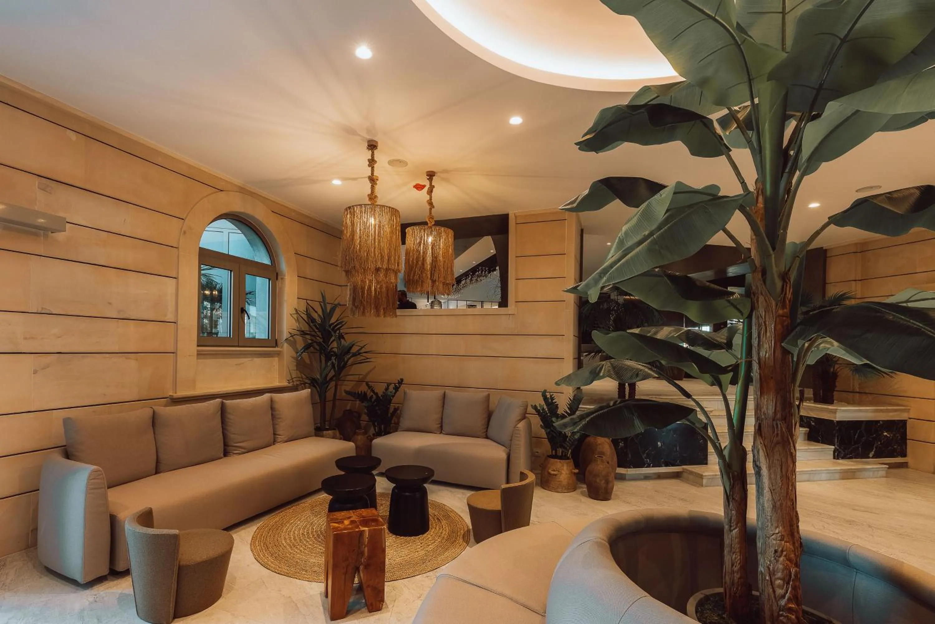 Lobby or reception in Eliros Mare Beachfront Poem Hotel