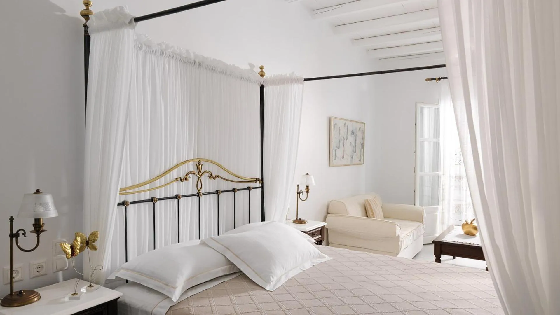 Bedroom, Bed in Melian Boutique Hotel & Spa