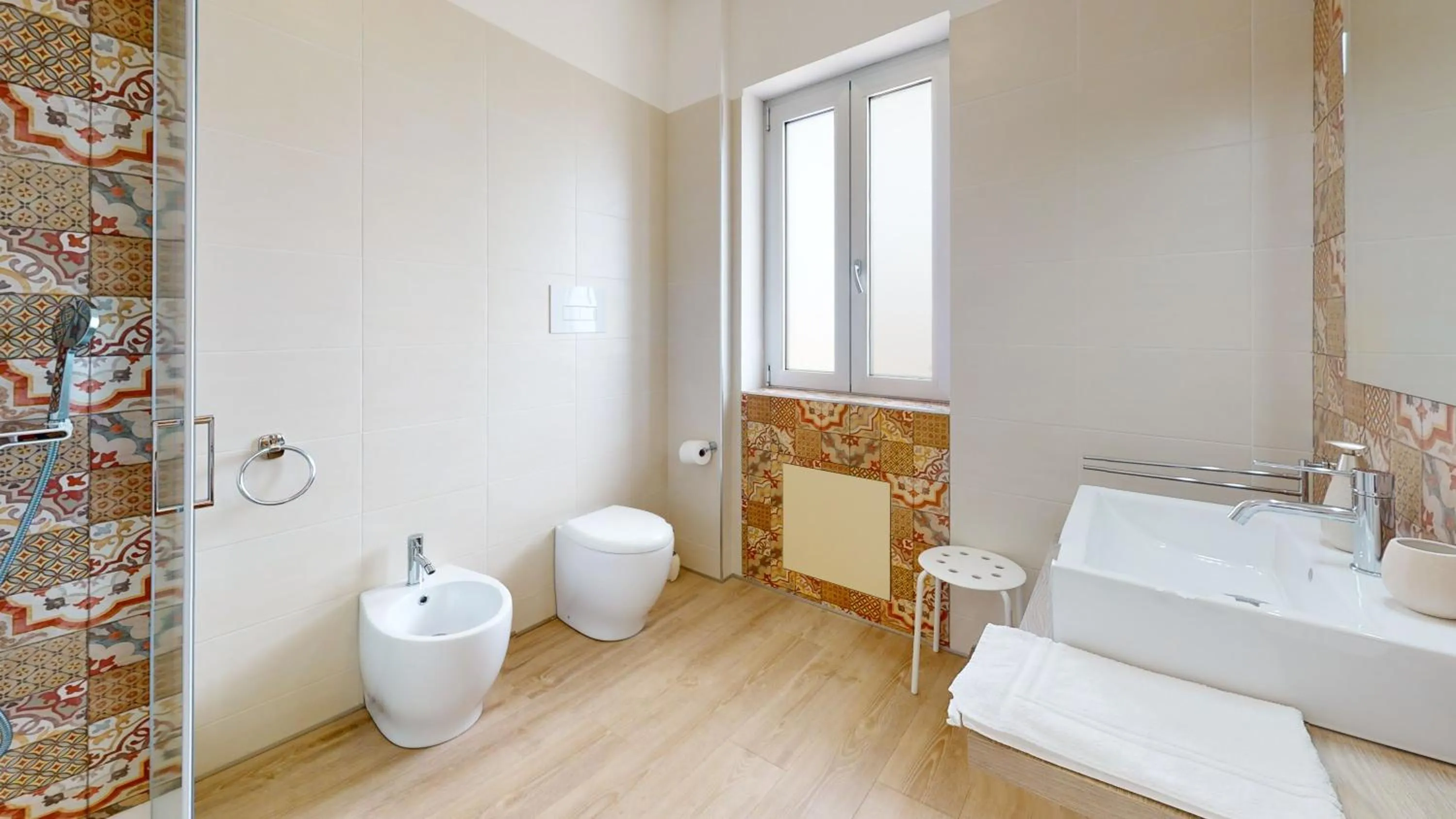 Bathroom, Bed in Accòmodati - Camere e Appartamenti
