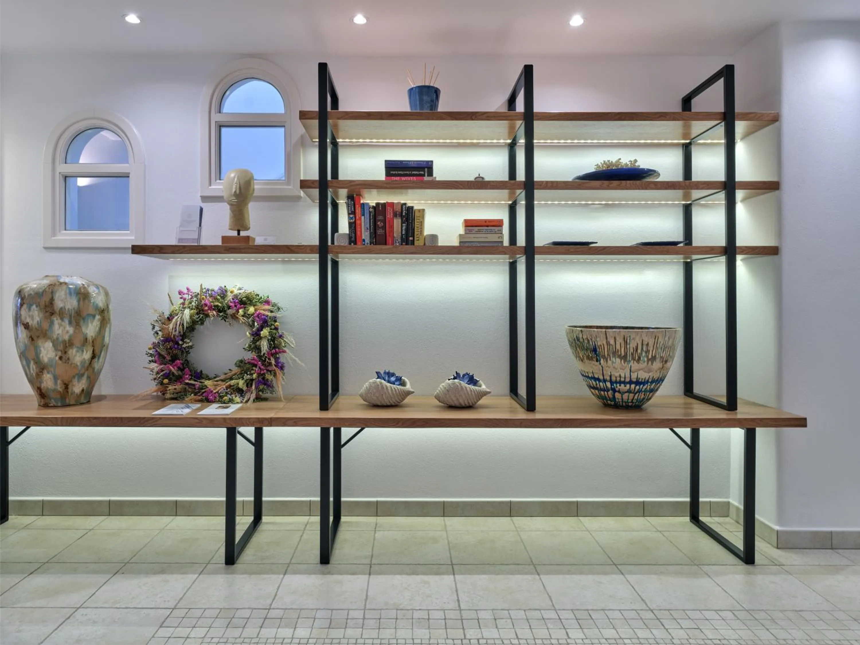 Lobby or reception in Stelia Mare Boutique Hotel