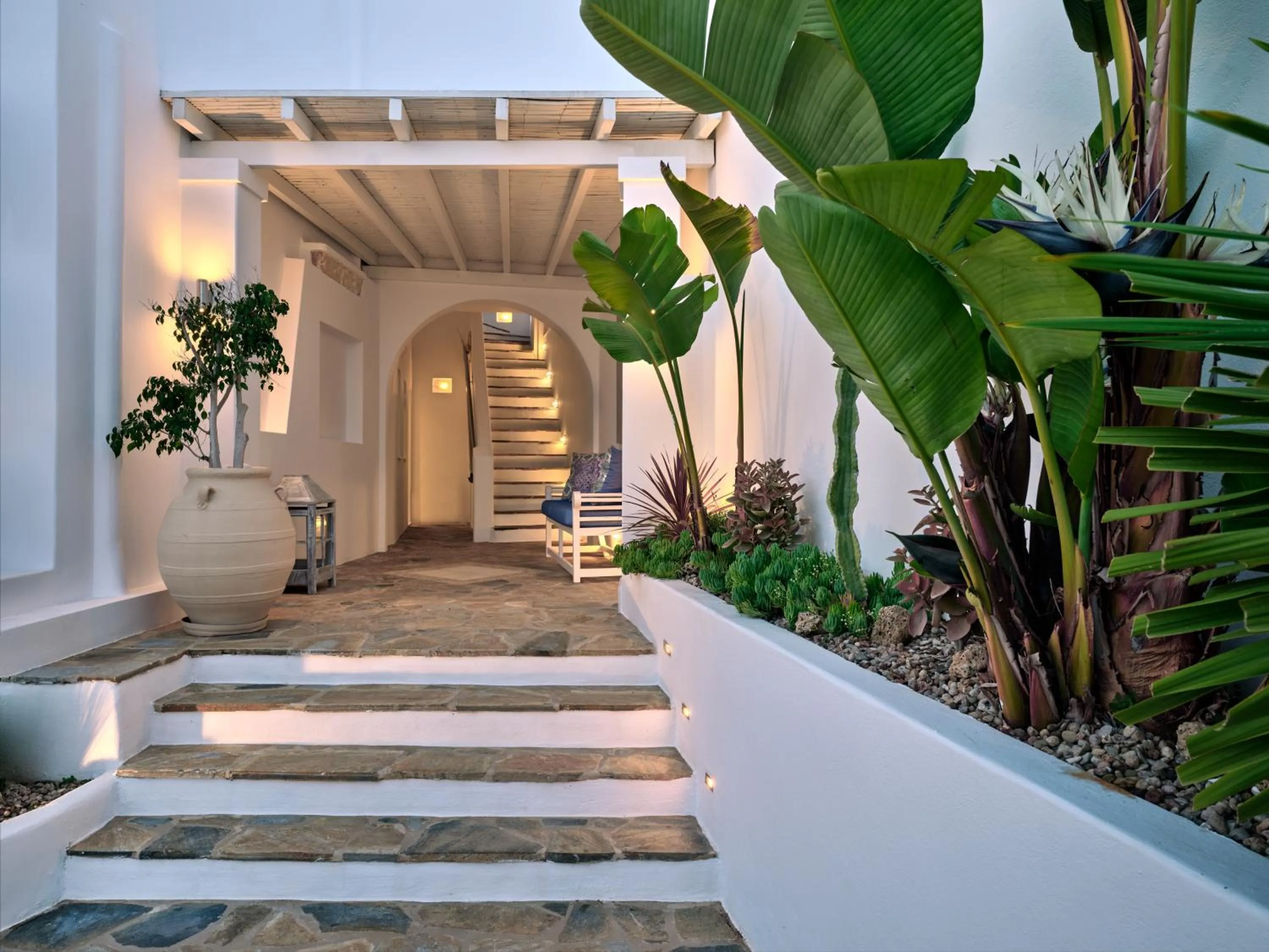 Facade/entrance in Stelia Mare Boutique Hotel