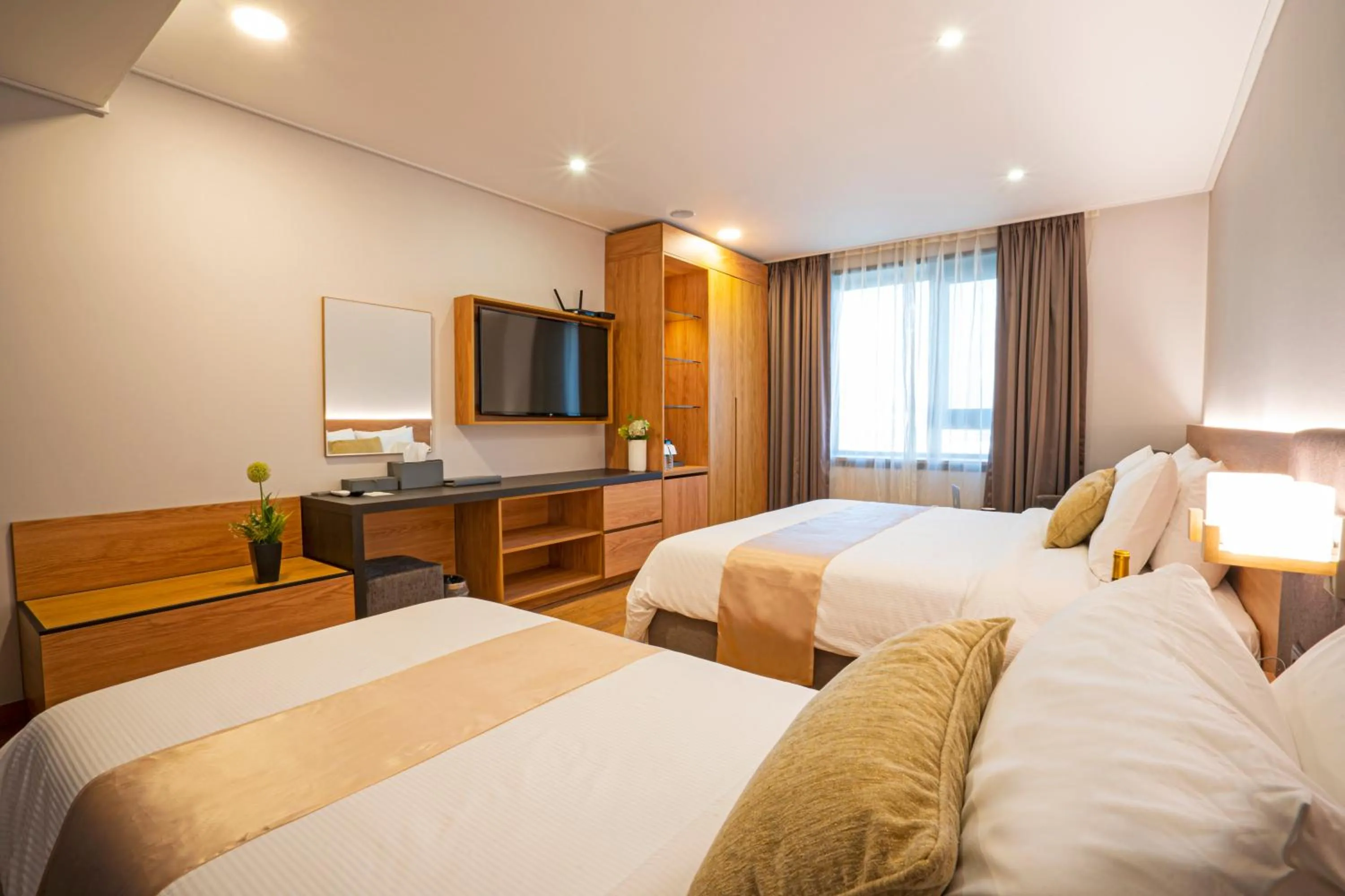 Bed in Embledon Hotel