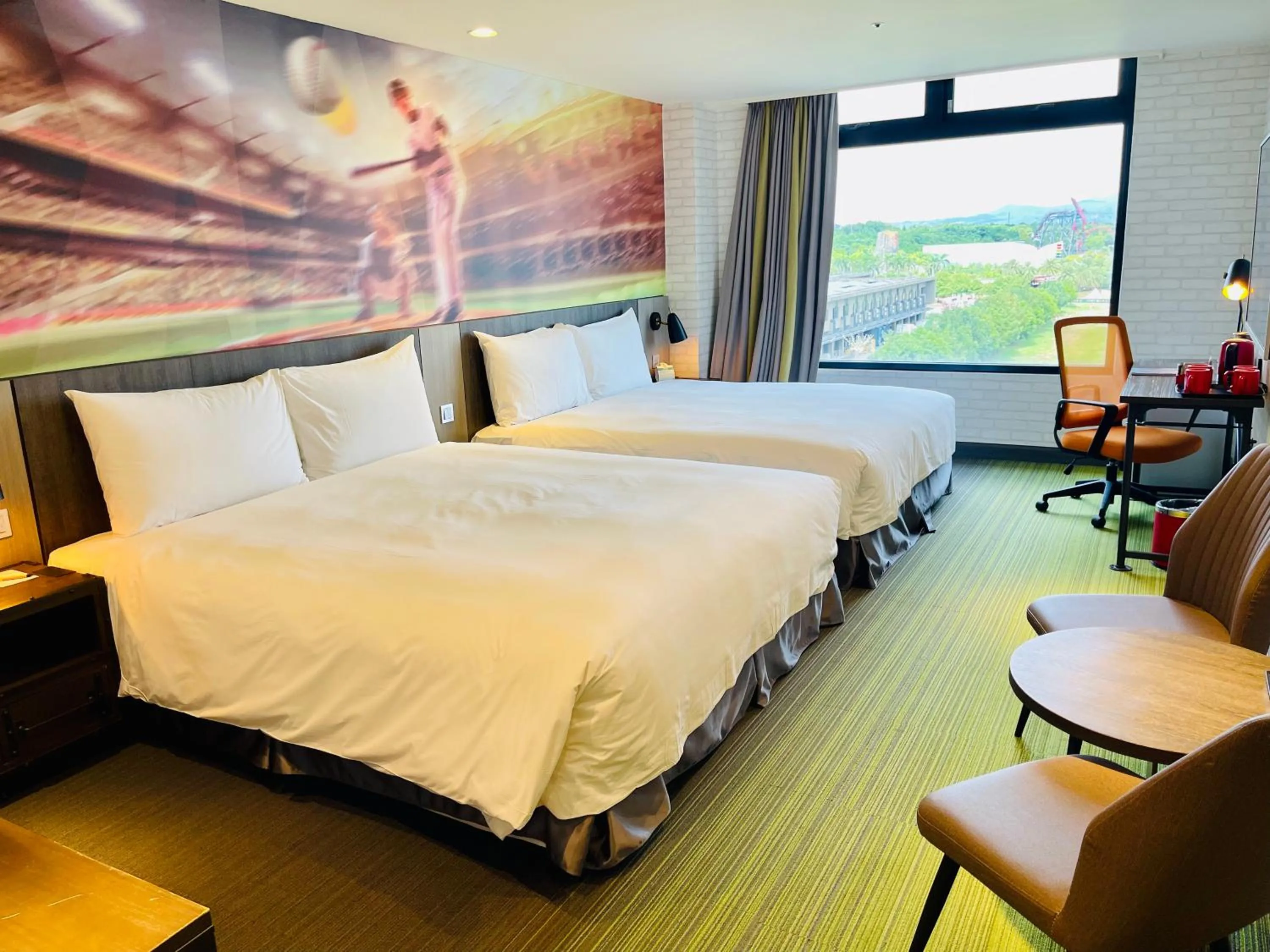 Bed in T11、T12 Hotel