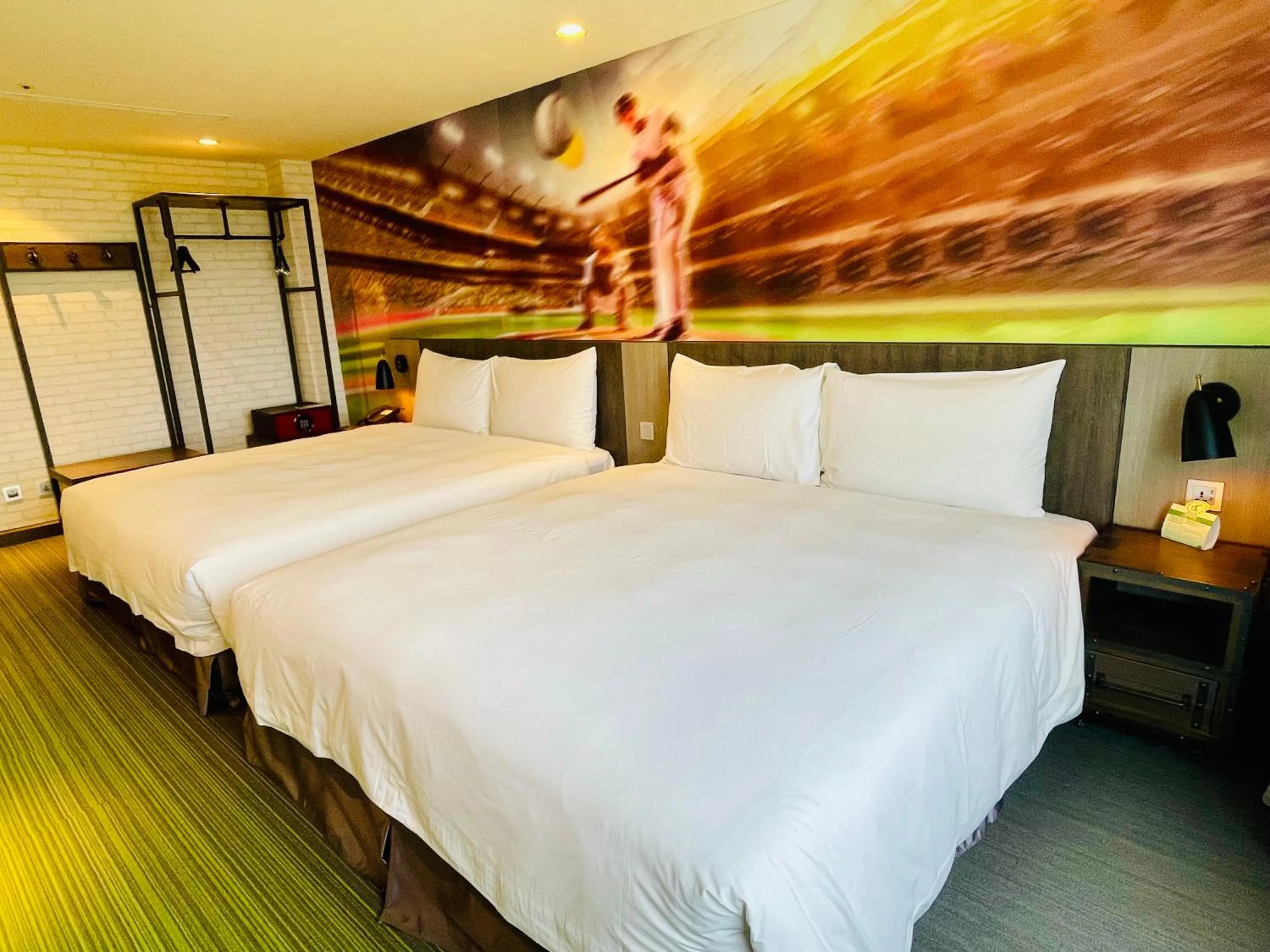 Bed in T11、T12 Hotel