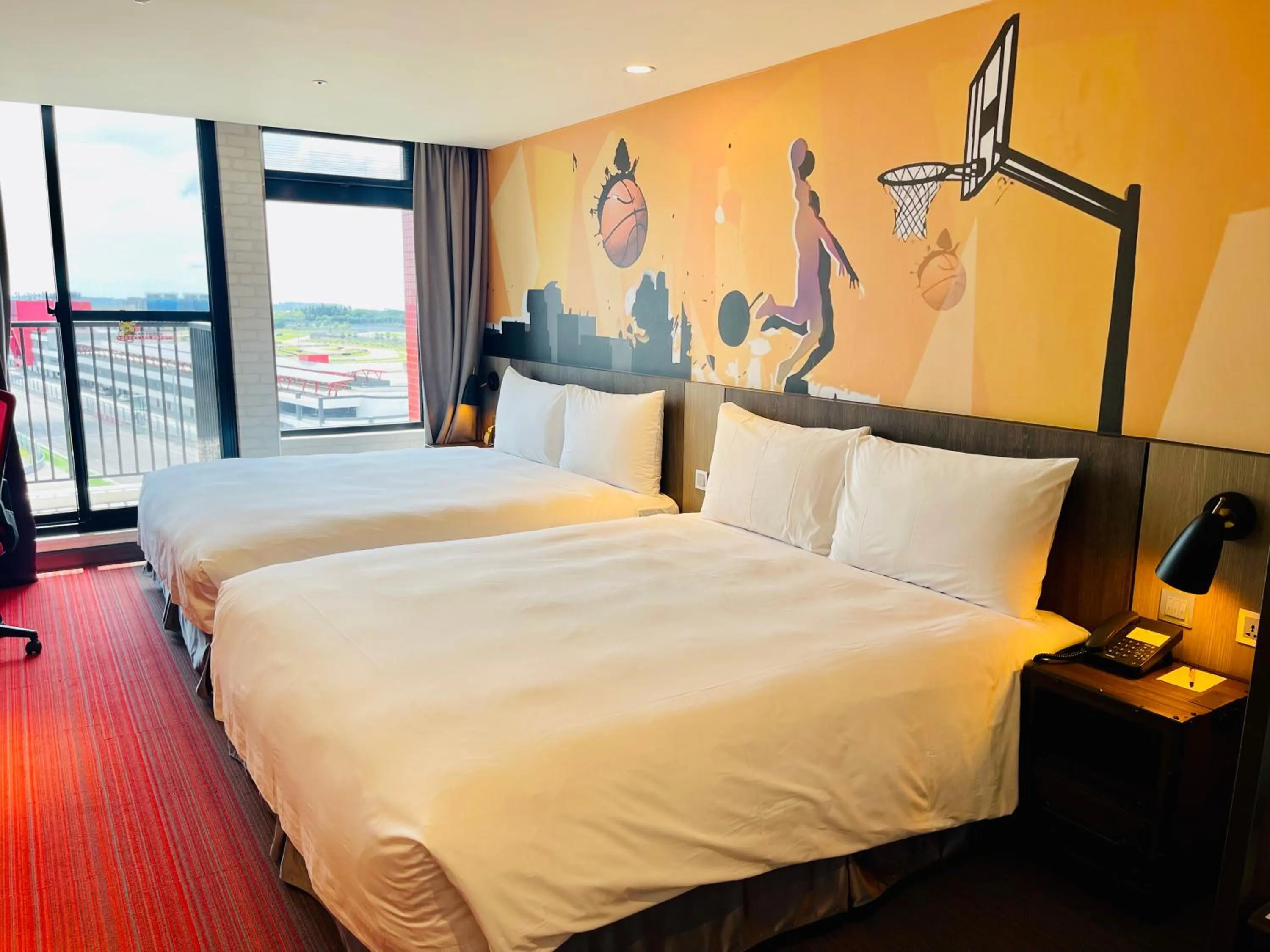 Bed in T11、T12 Hotel