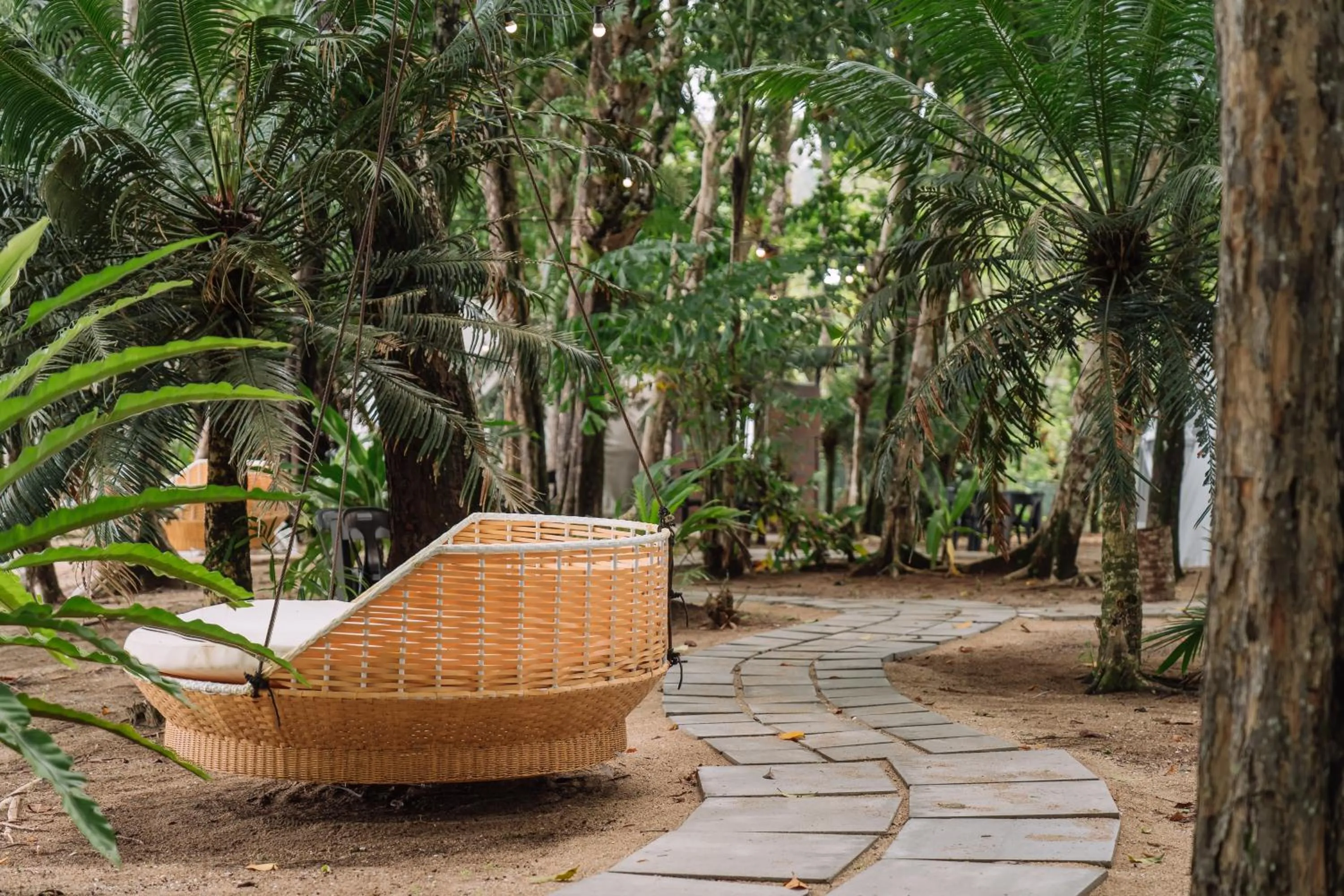 Seating area in Roxy Telok Serabang
