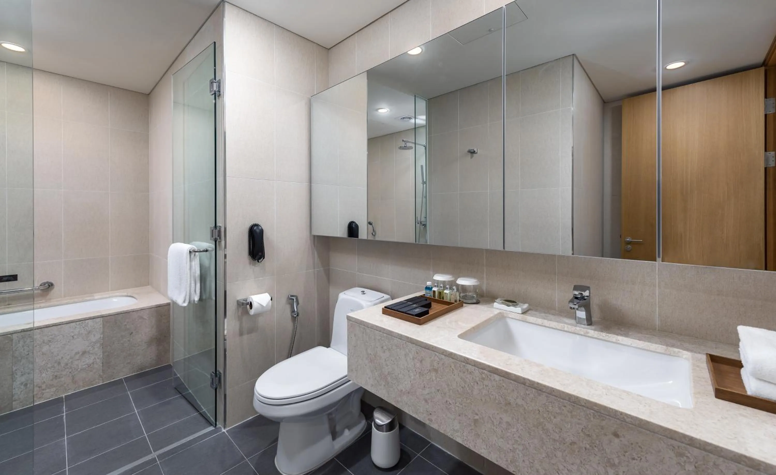 Bathroom in LOTTE Hotel Serviced Apartment