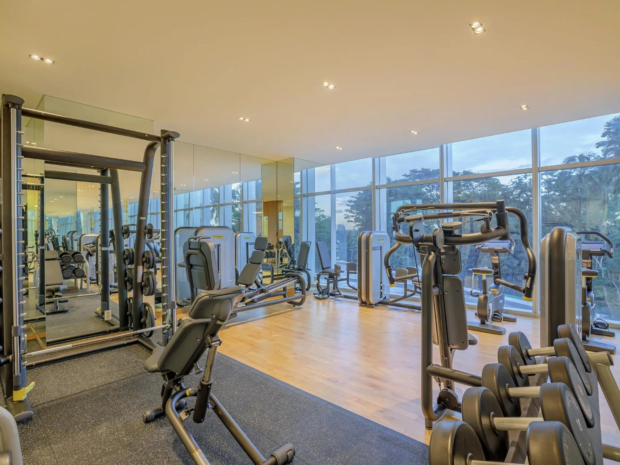 Fitness centre/facilities in LOTTE Hotel Serviced Apartment