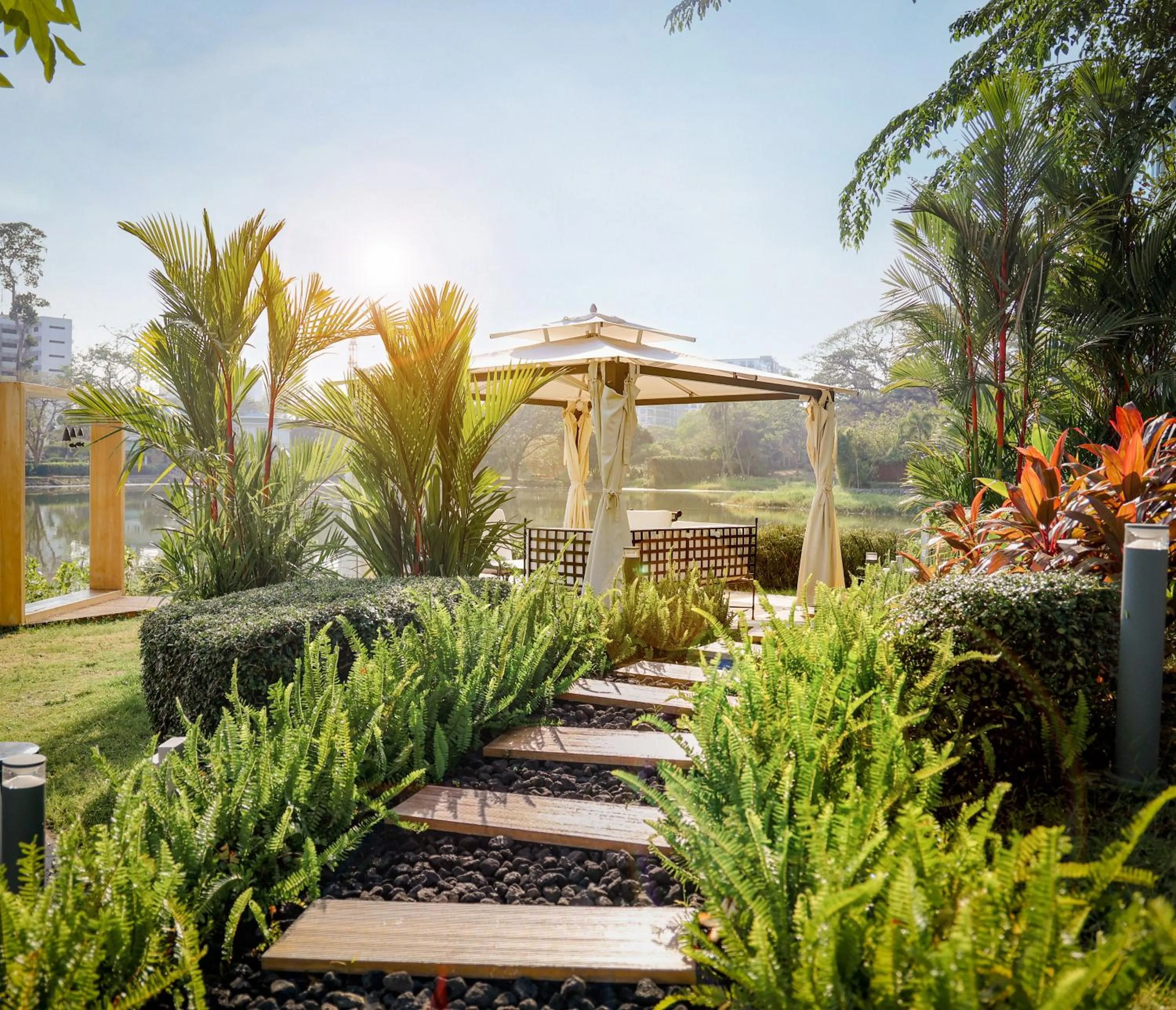 sunbed in LOTTE Hotel Serviced Apartment