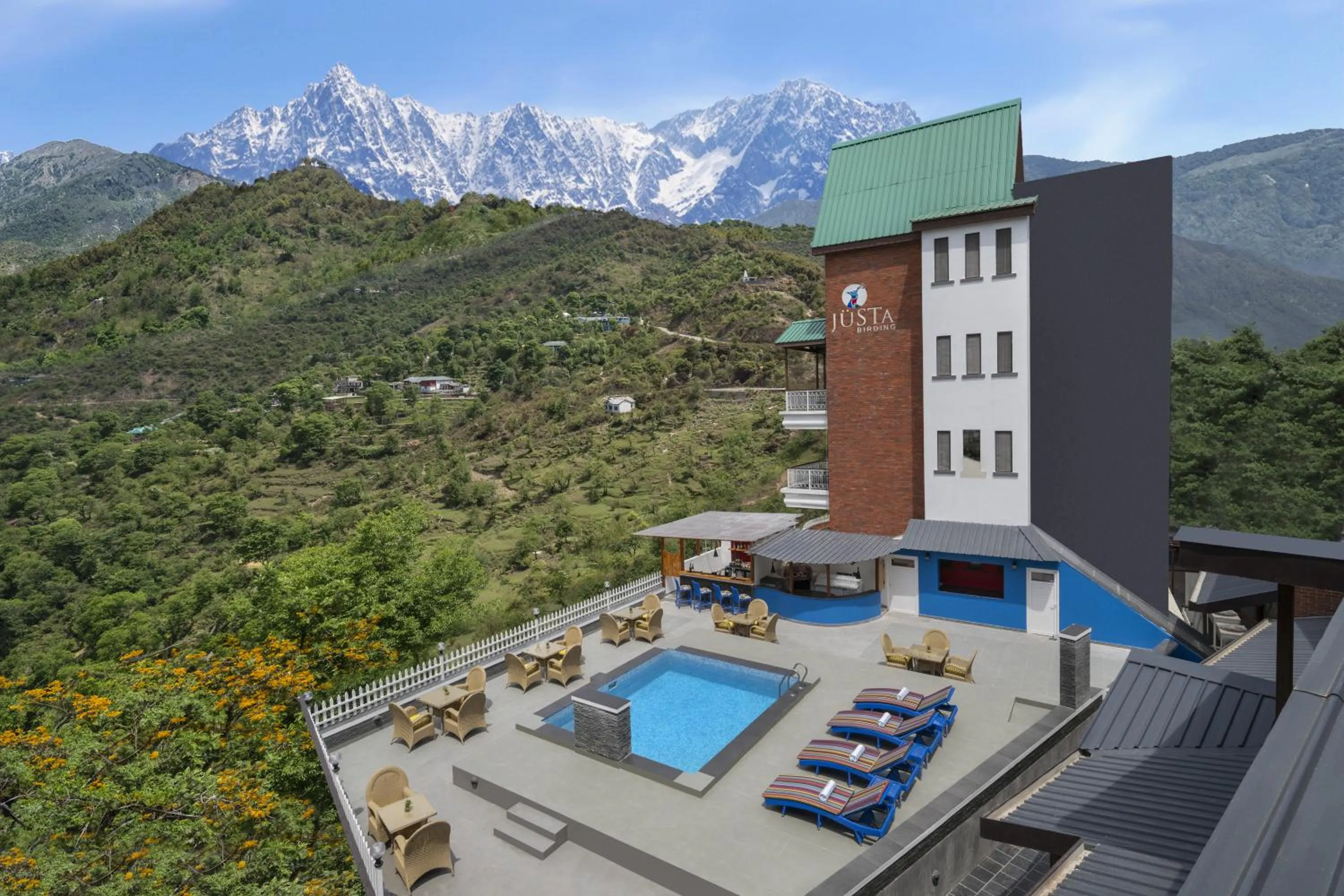 Property building in juSTa Birding Resort & Spa - Best Dhauladhar View Resort