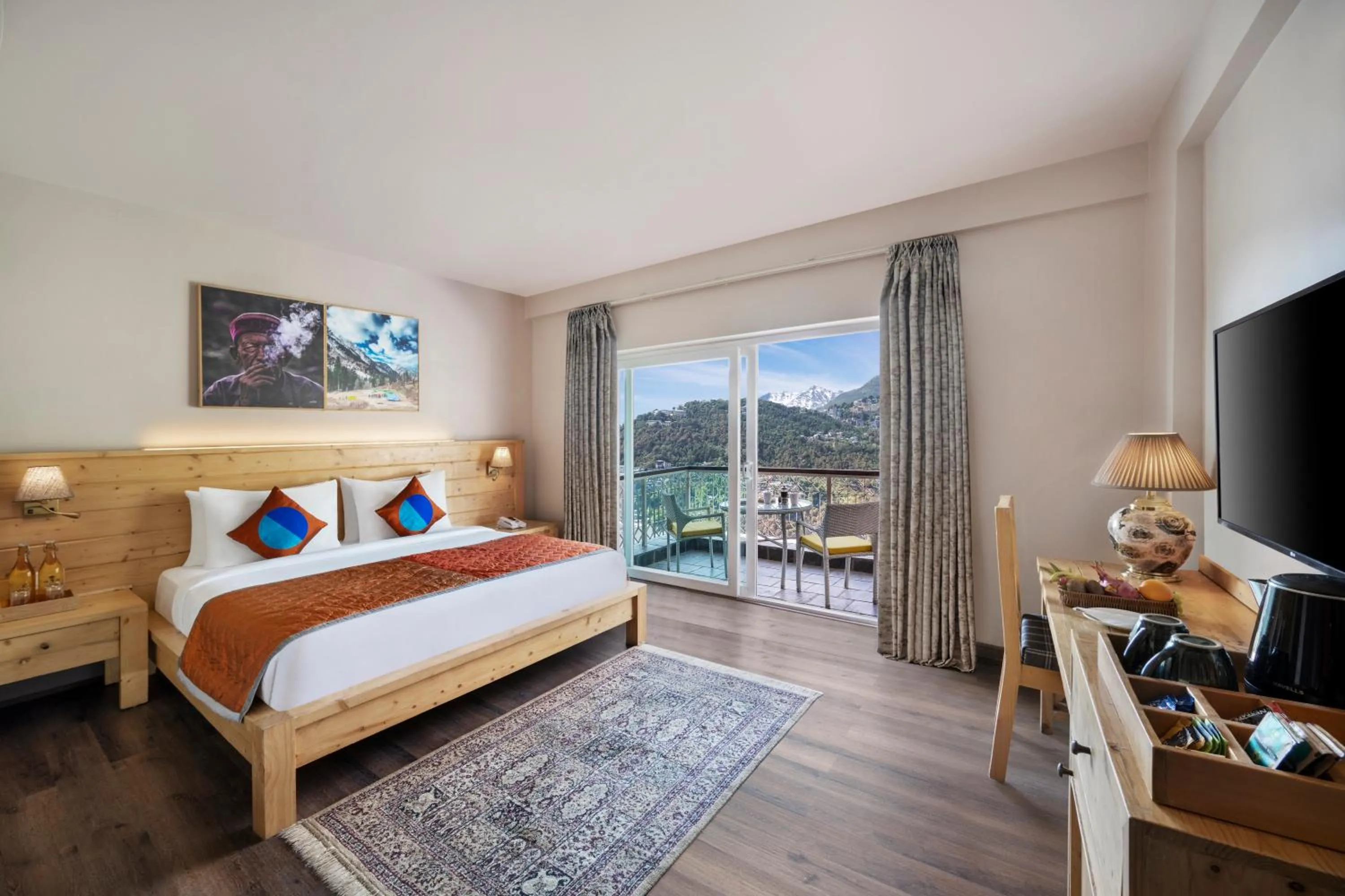 Guests, Bed in juSTa Birding Resort & Spa - Best Dhauladhar View Resort