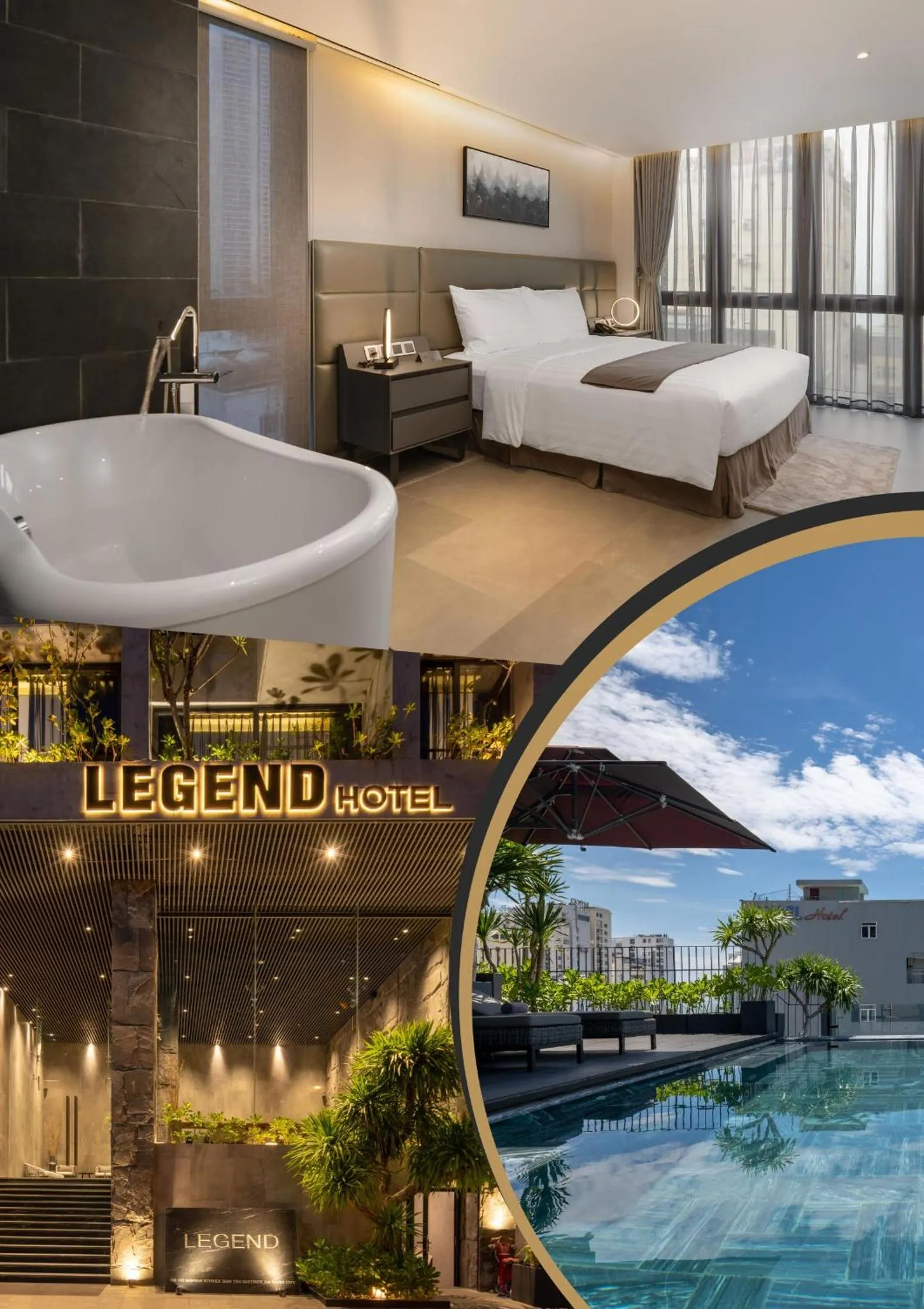 Property building in LEGEND Boutique Hotel