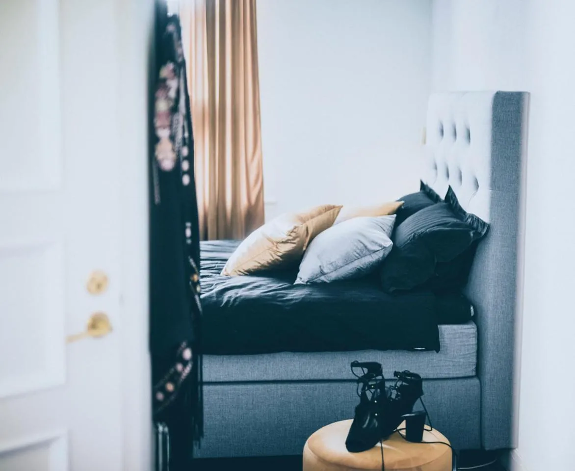 Bed in Frövi hotell