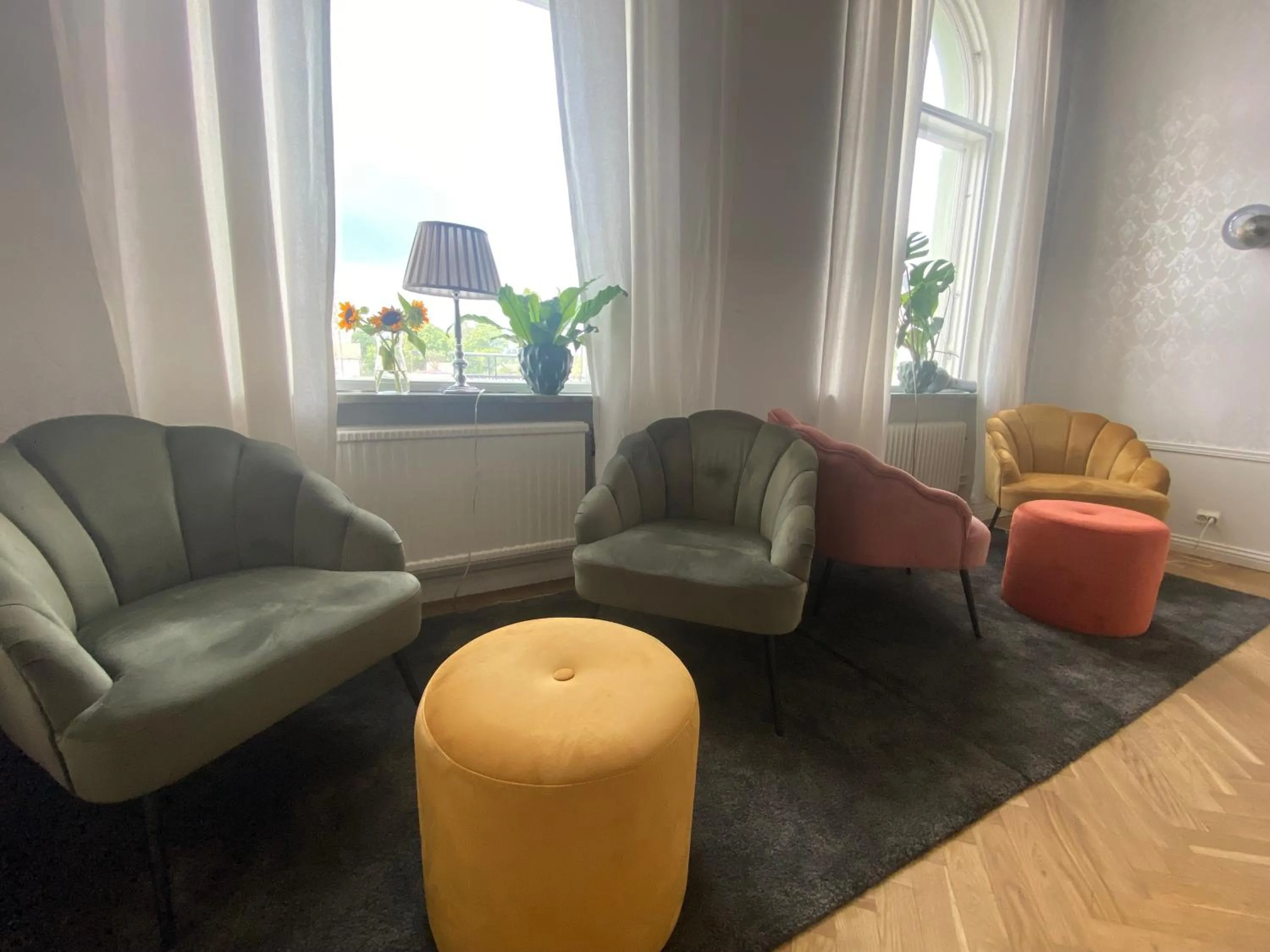 Seating area in Frövi hotell
