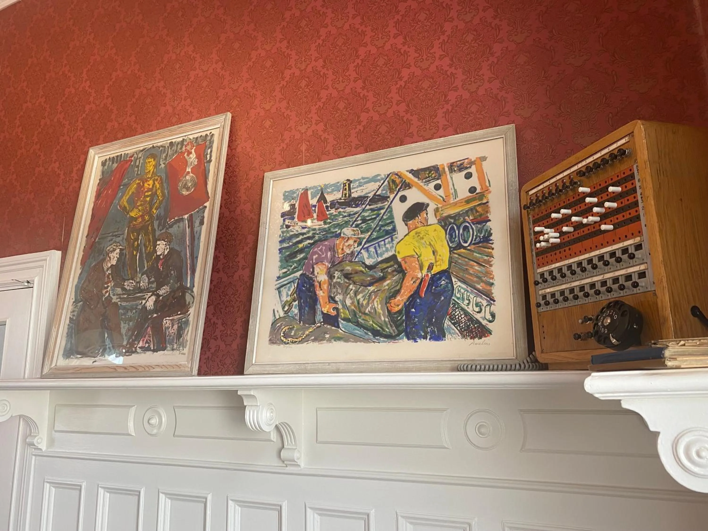 Lobby or reception in Frövi hotell