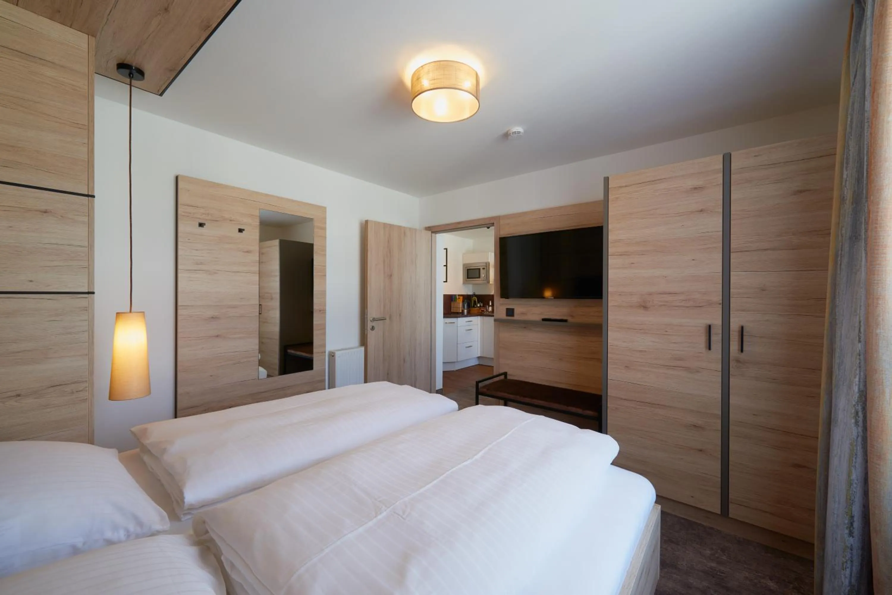 Bedroom, Bed in Schneider APARTMENT ALLERSBERG