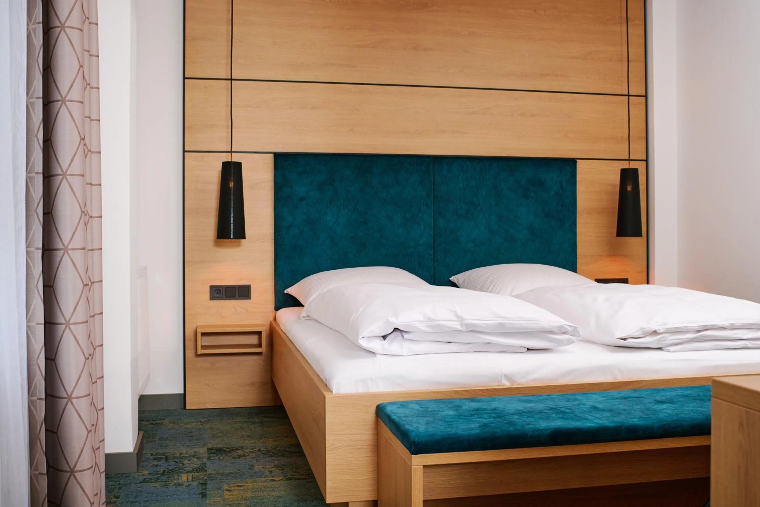 Bed in Schneider APARTMENT ALLERSBERG