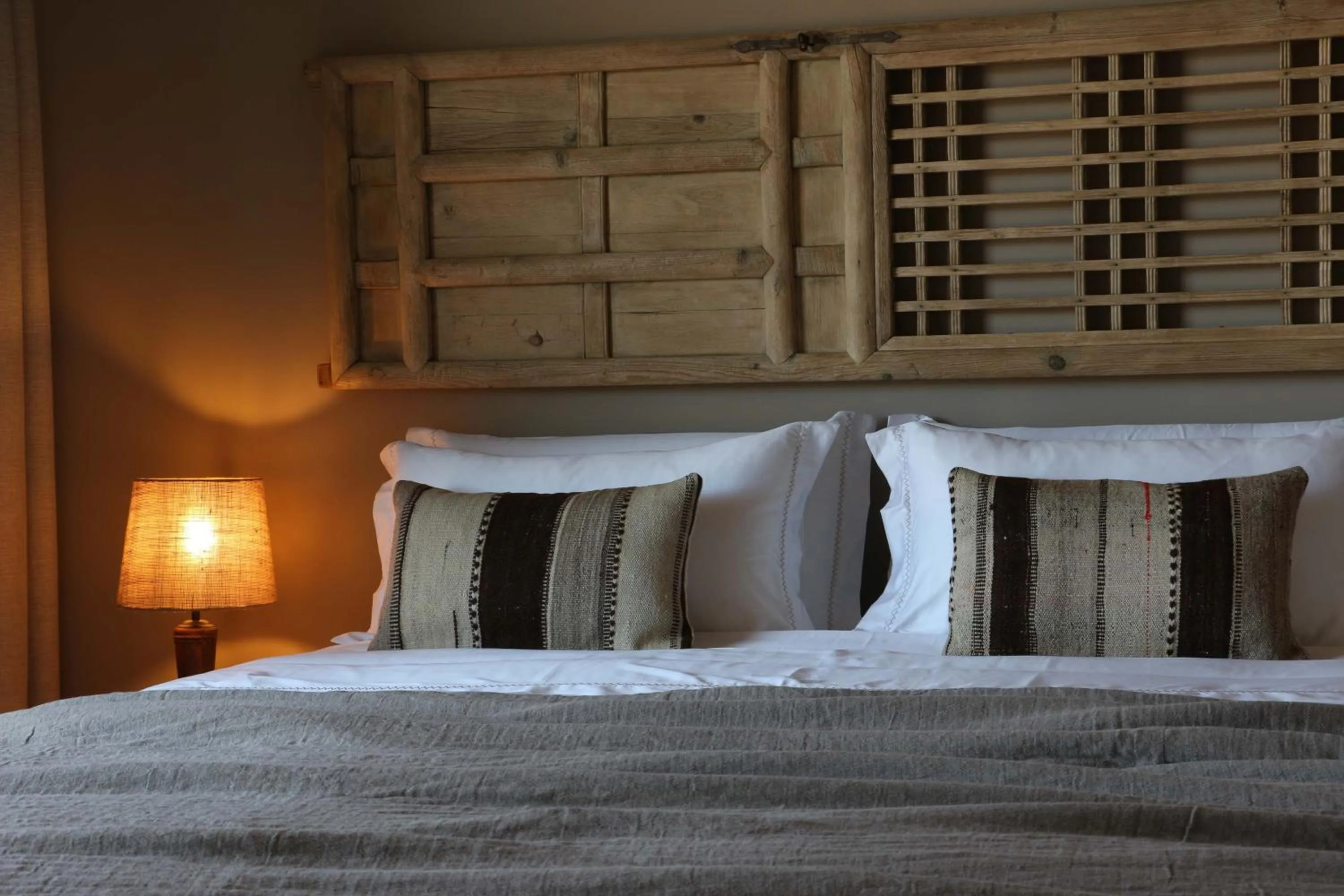 Bed in Terra Rosa Country House & Vineyards