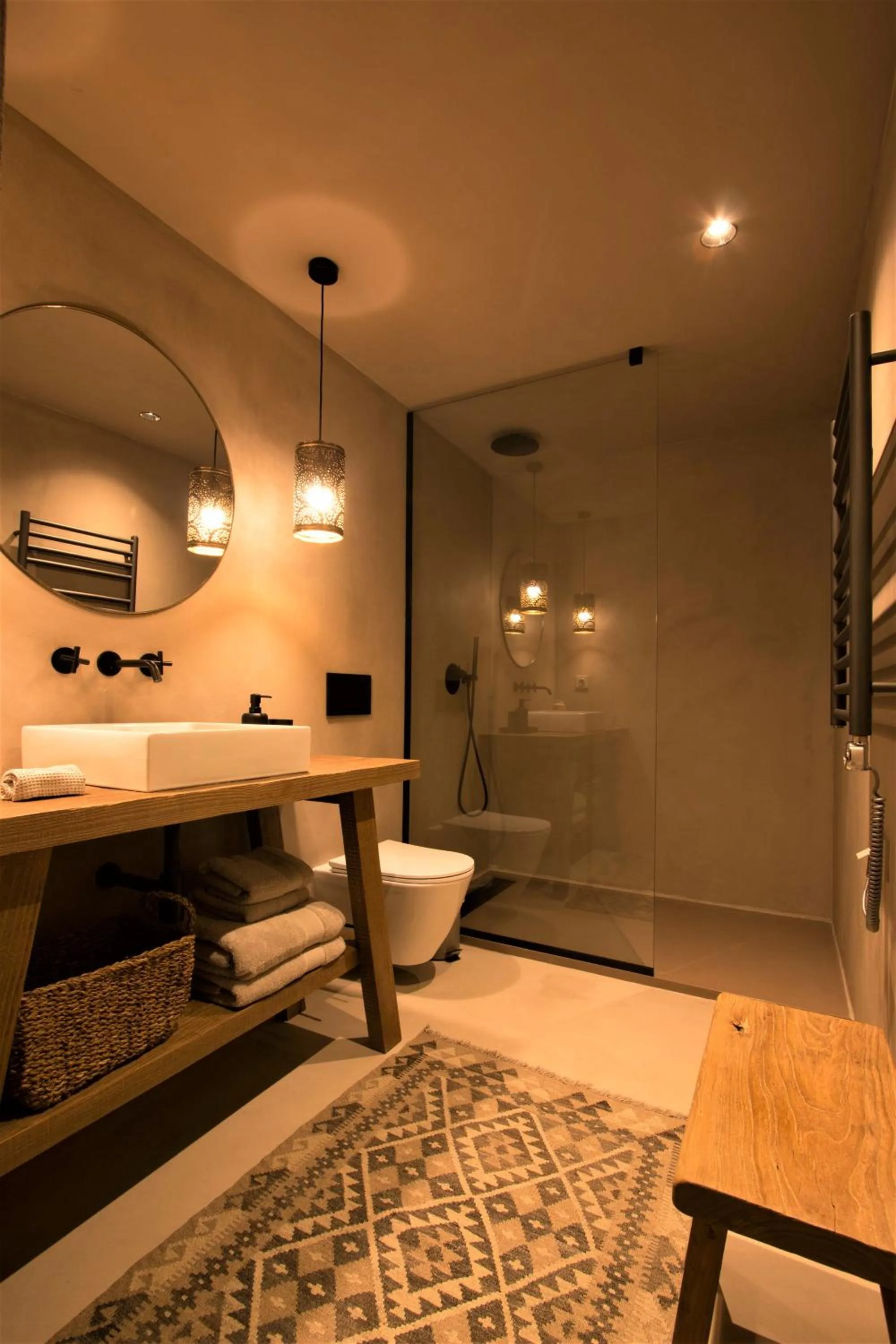 Toilet in Terra Rosa Country House & Vineyards