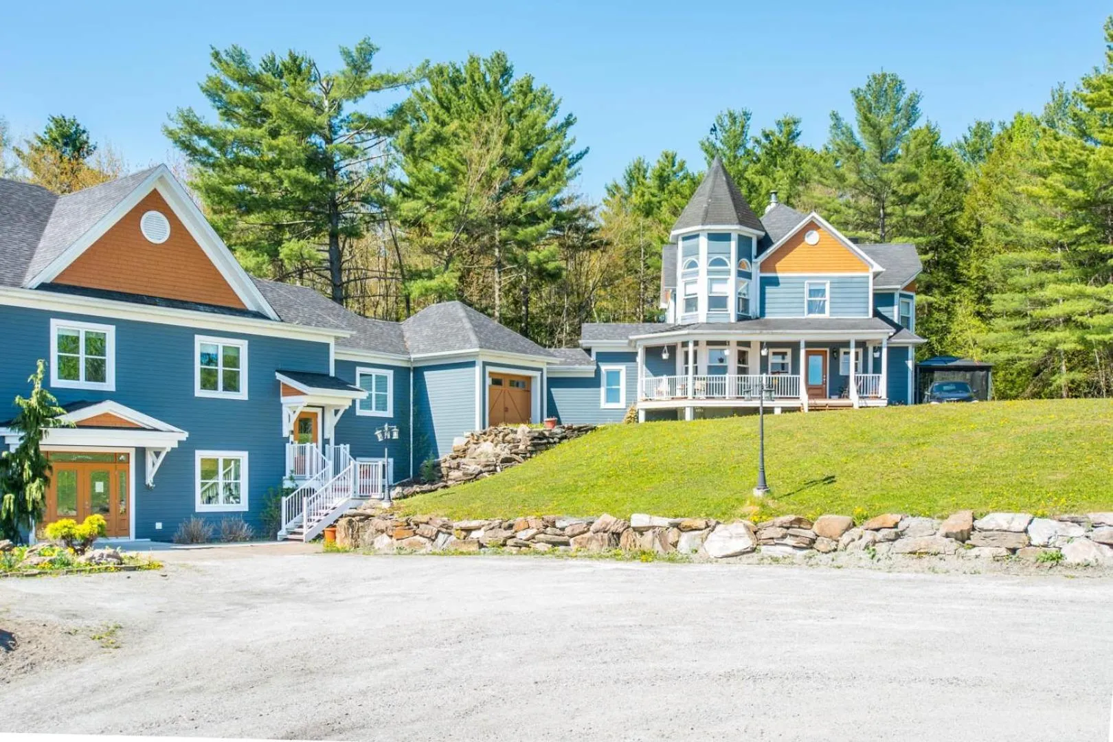 View (from property/room) in Au Sommet du Lac Magog