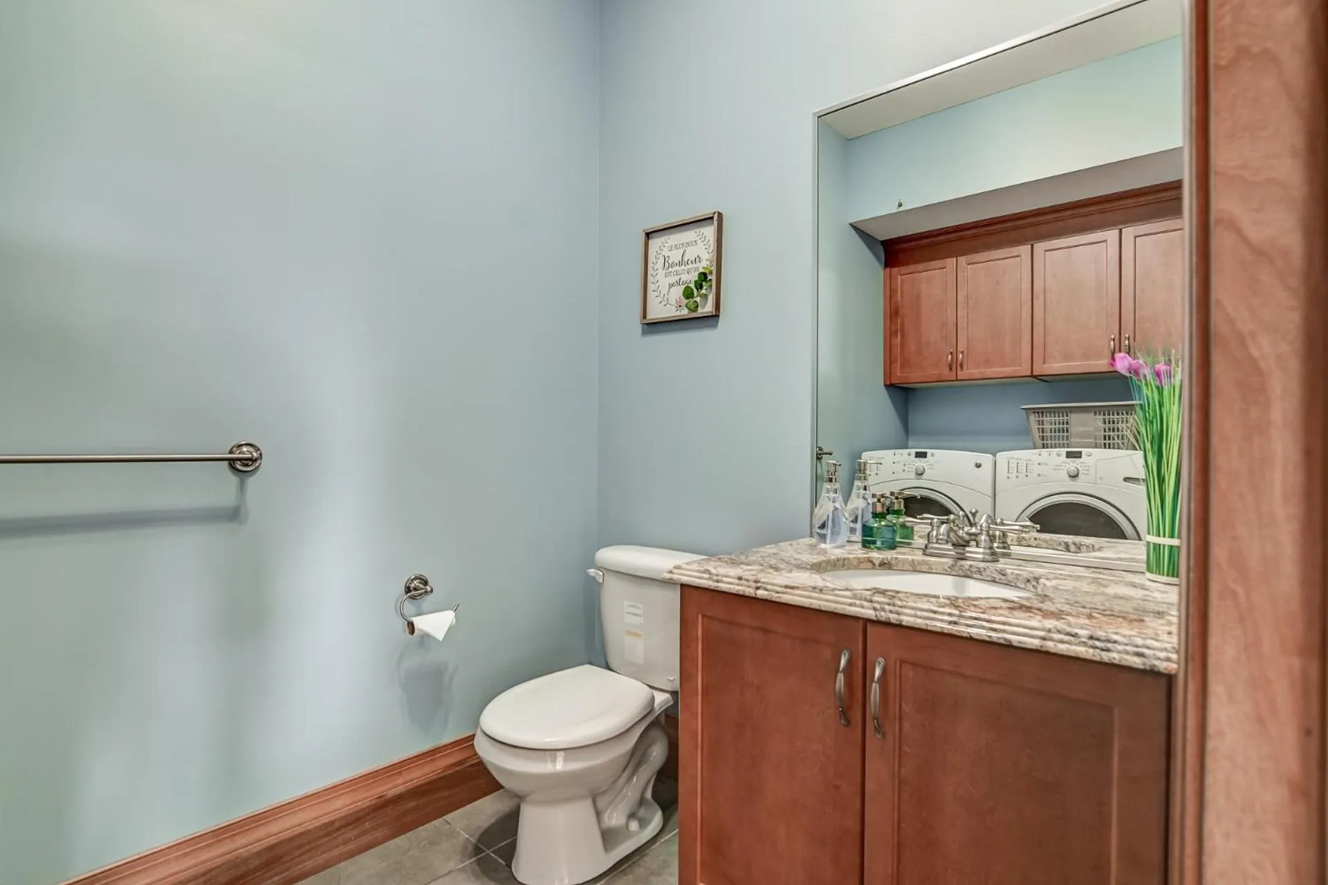 Toilet in Au Sommet du Lac Magog