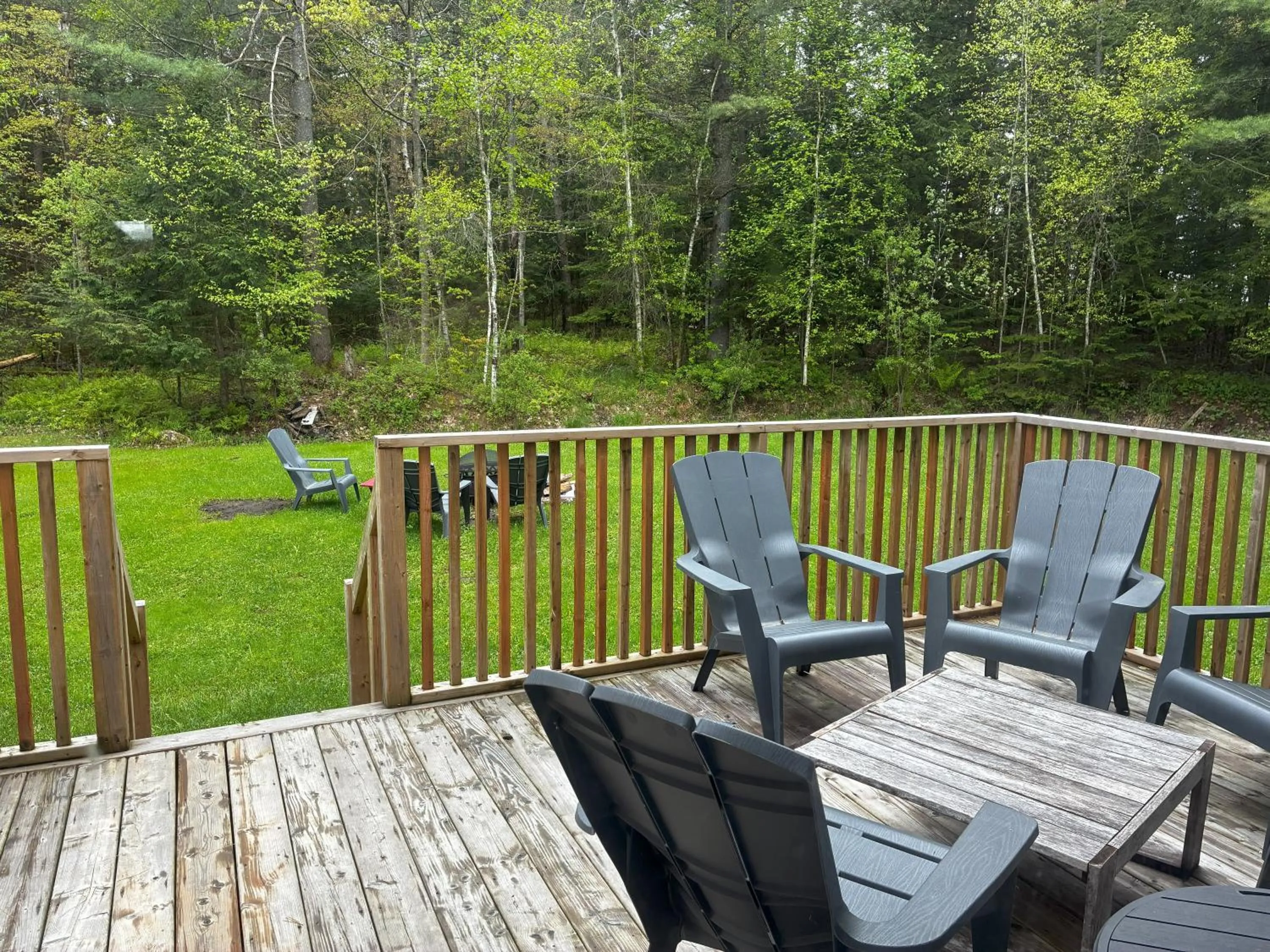 Patio in Au Sommet du Lac Magog