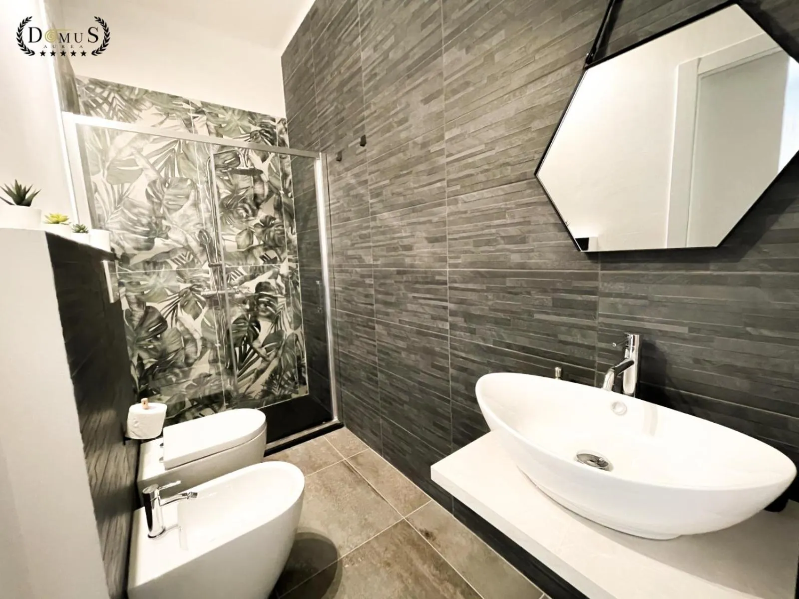 Shower in Elements Rooms