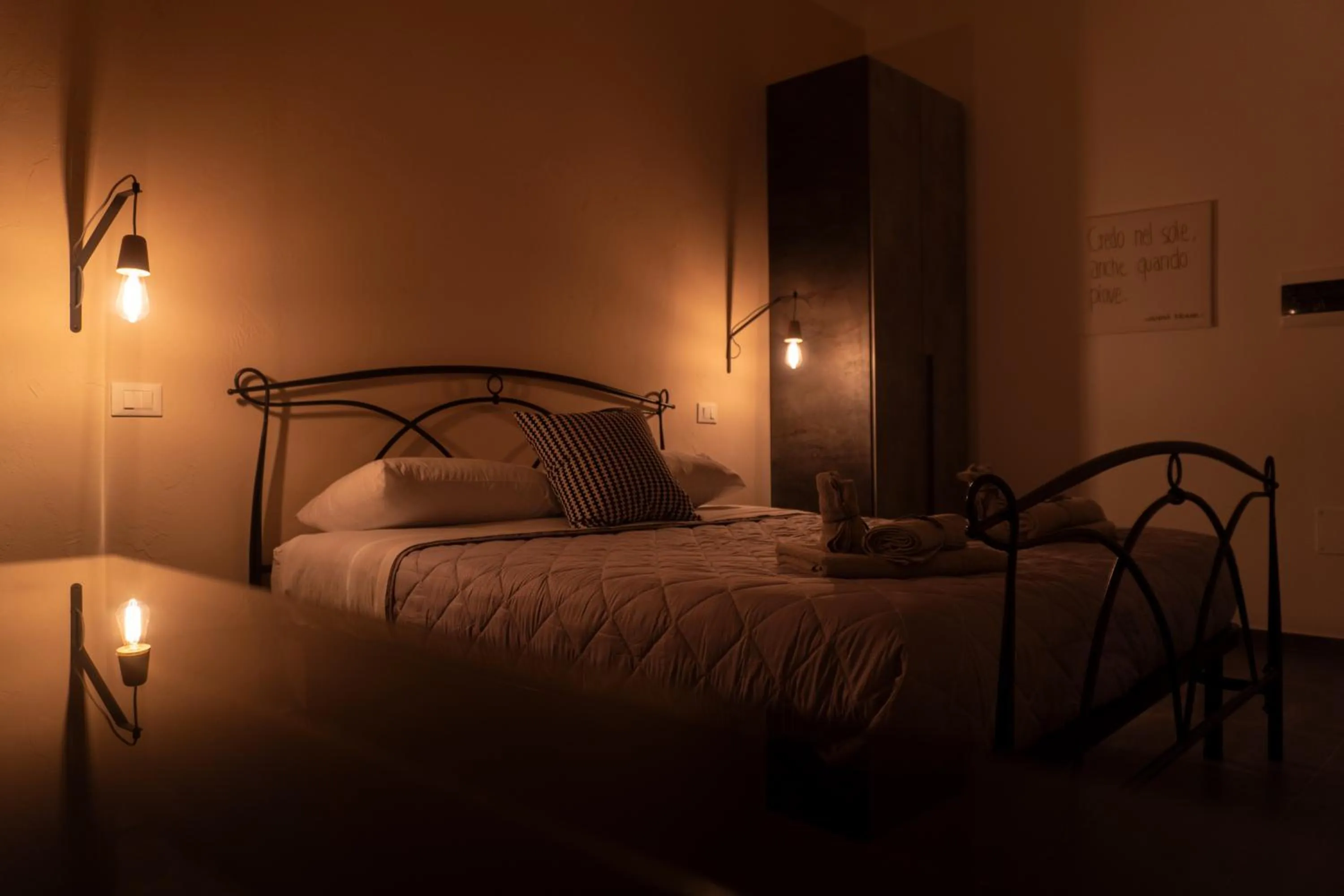 Bed in Elements Rooms