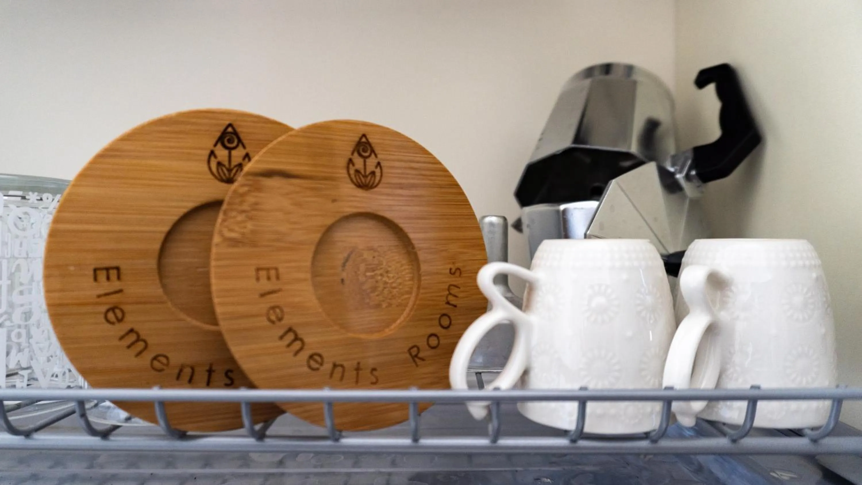 Kitchen or kitchenette in 4 Balconi rooms-Elements B&B